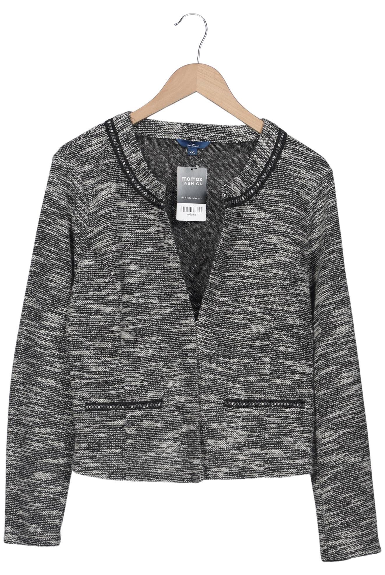 

Tom Tailor Damen Strickjacke, grau, Gr. 46