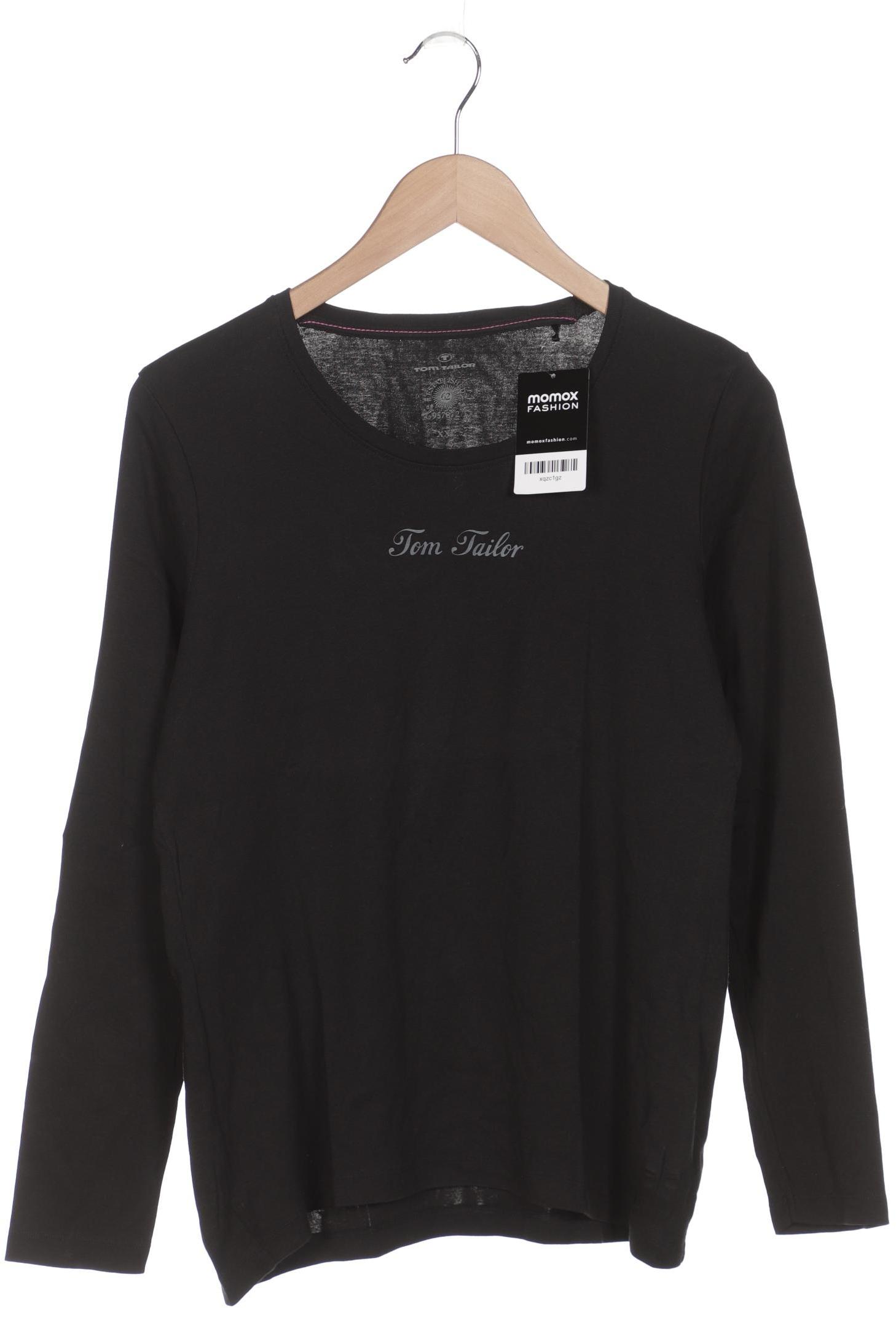 

Tom Tailor Damen Langarmshirt, schwarz, Gr. 46