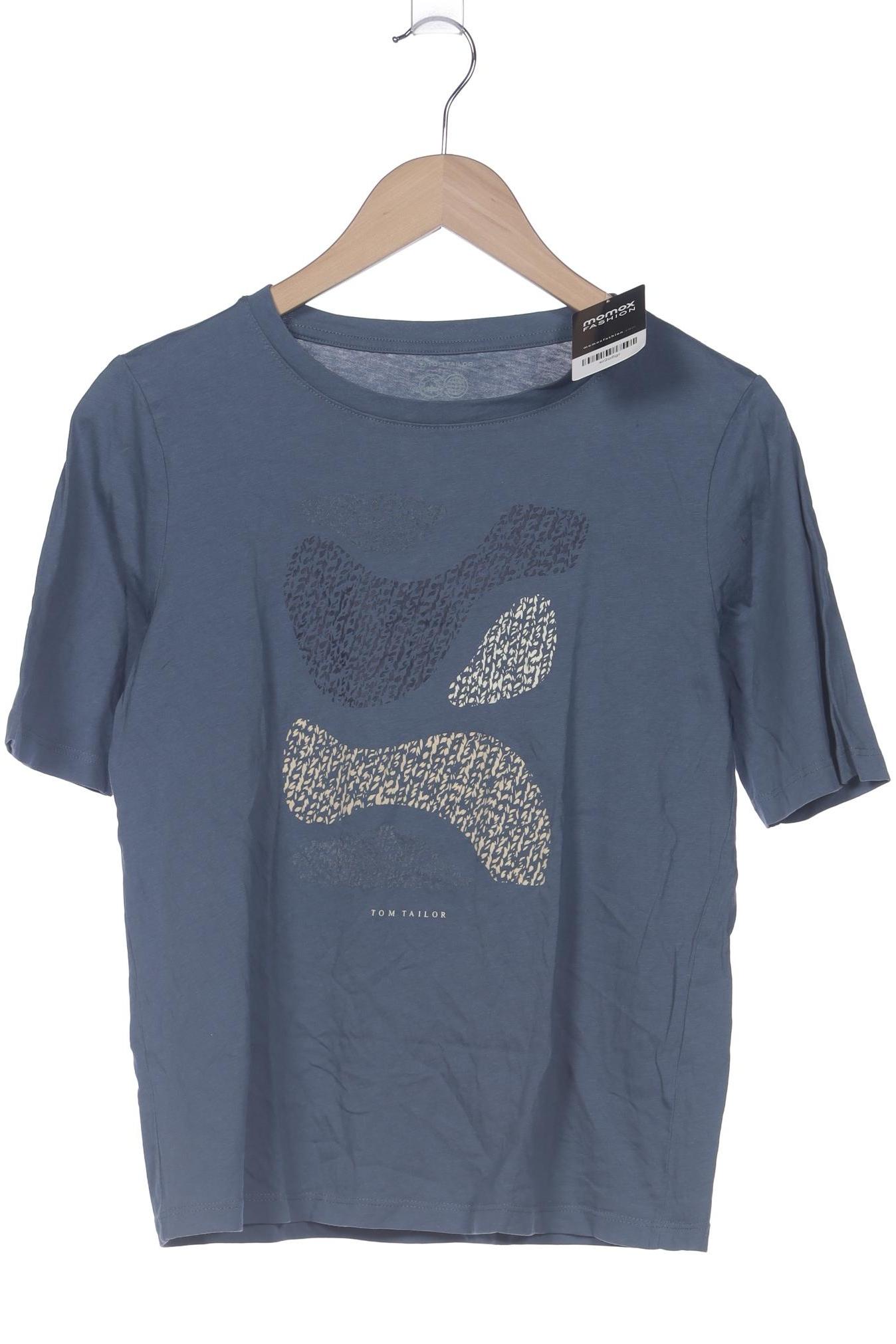 

Tom Tailor Damen T-Shirt, blau, Gr. 38