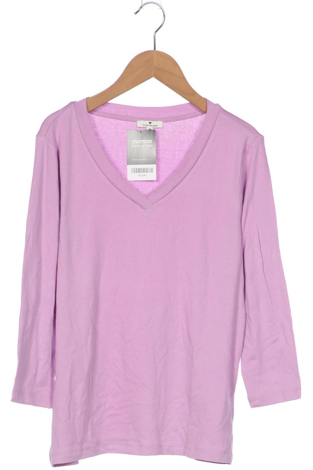 

Tom Tailor Damen Langarmshirt, flieder, Gr. 38