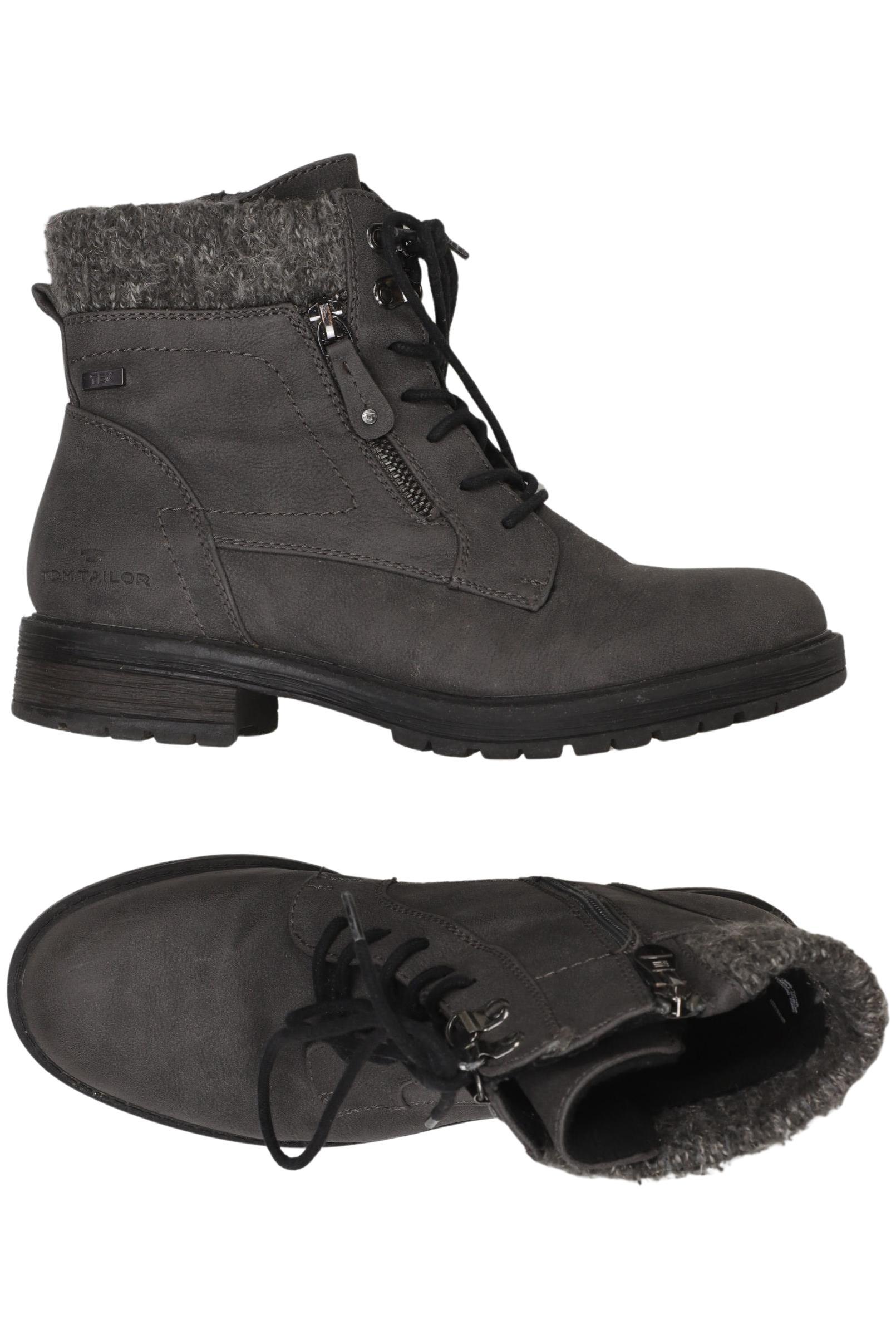 

Tom Tailor Damen Stiefelette, grau, Gr. 39