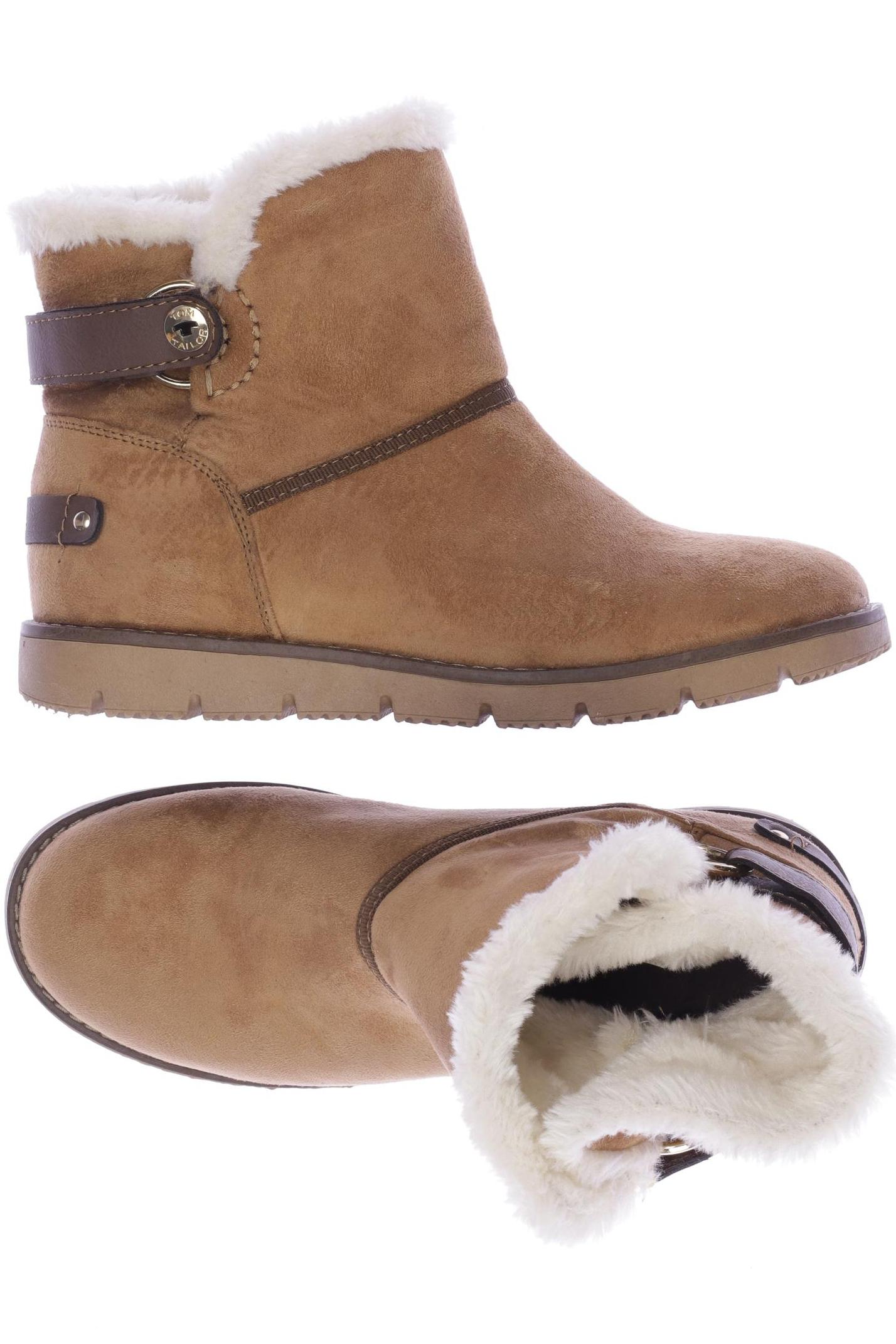 

Tom Tailor Damen Stiefelette, beige, Gr. 39