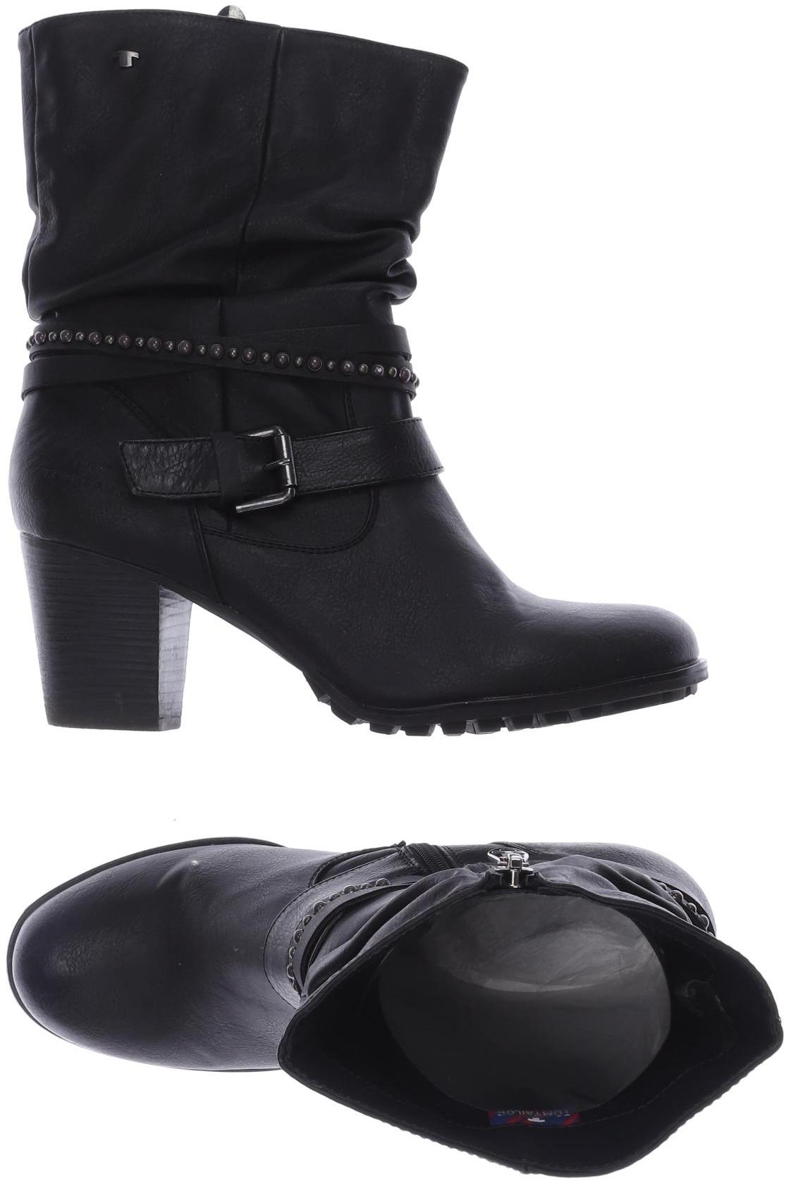 

Tom Tailor Damen Stiefelette, schwarz, Gr. 39
