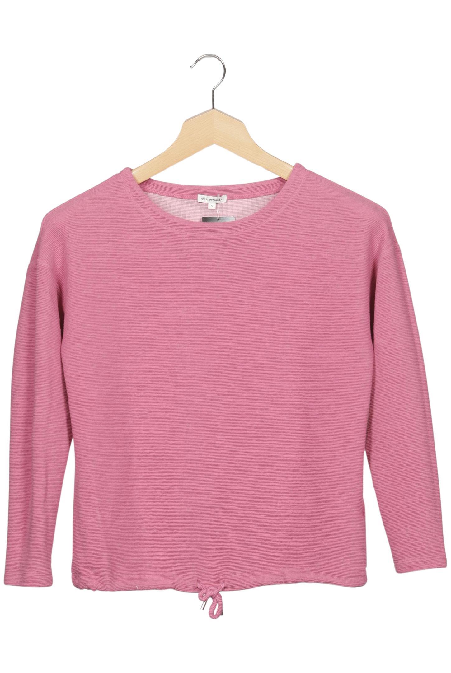 

Tom Tailor Damen Langarmshirt, pink, Gr. 36