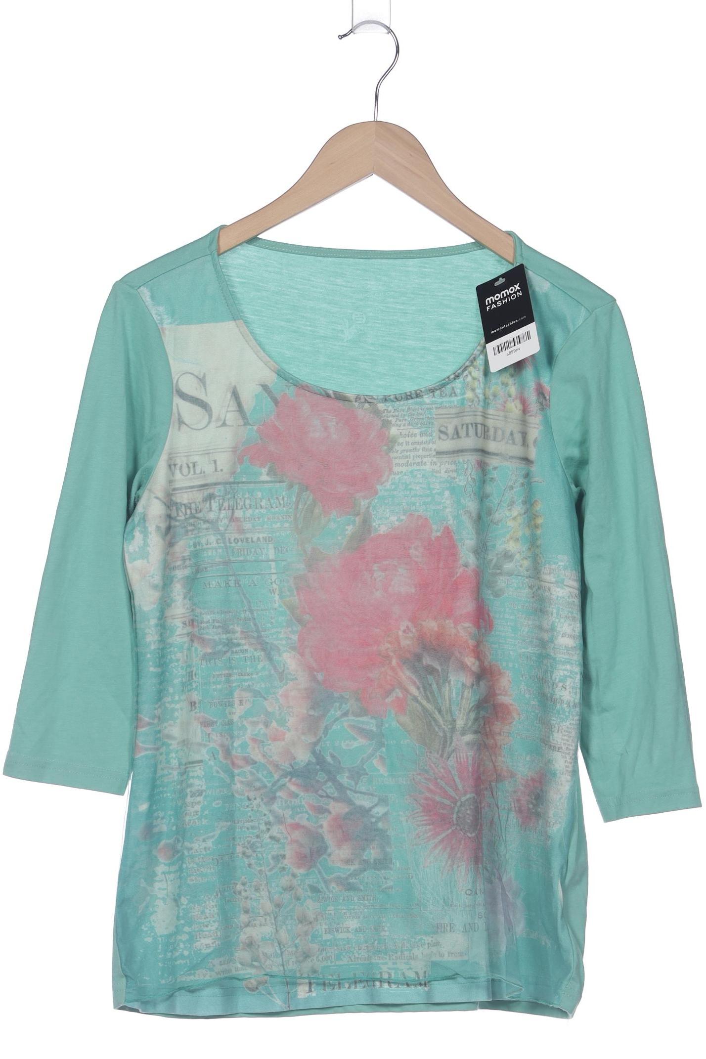 

Tom Tailor Damen Langarmshirt, grün, Gr. 44