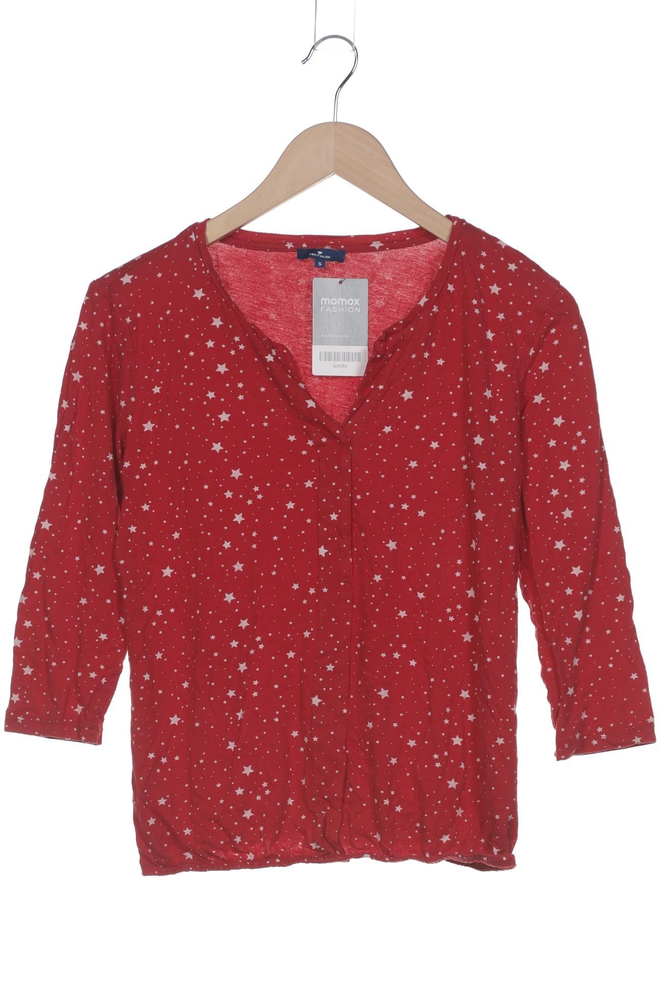 

Tom Tailor Damen Langarmshirt, rot, Gr. 36