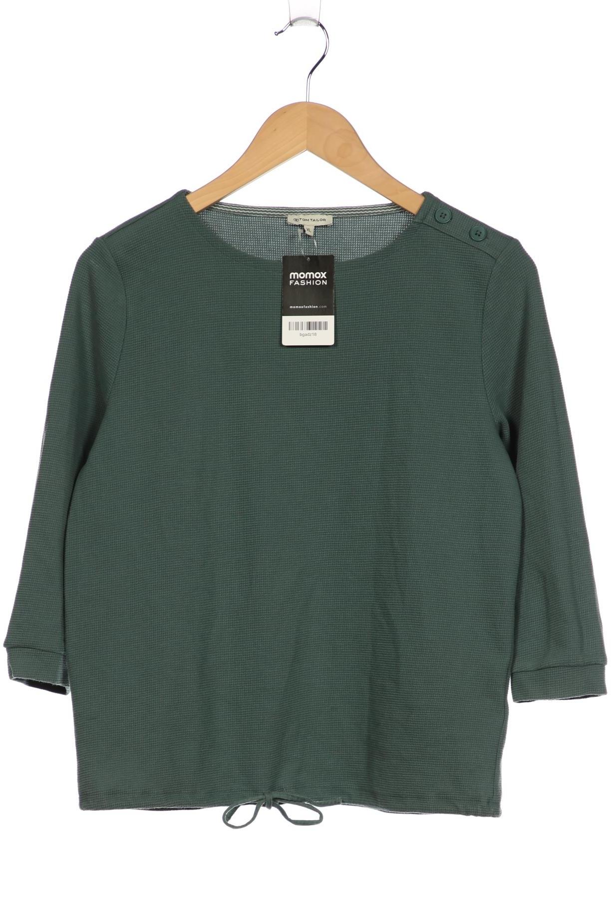 

Tom Tailor Damen Langarmshirt, türkis, Gr. 44