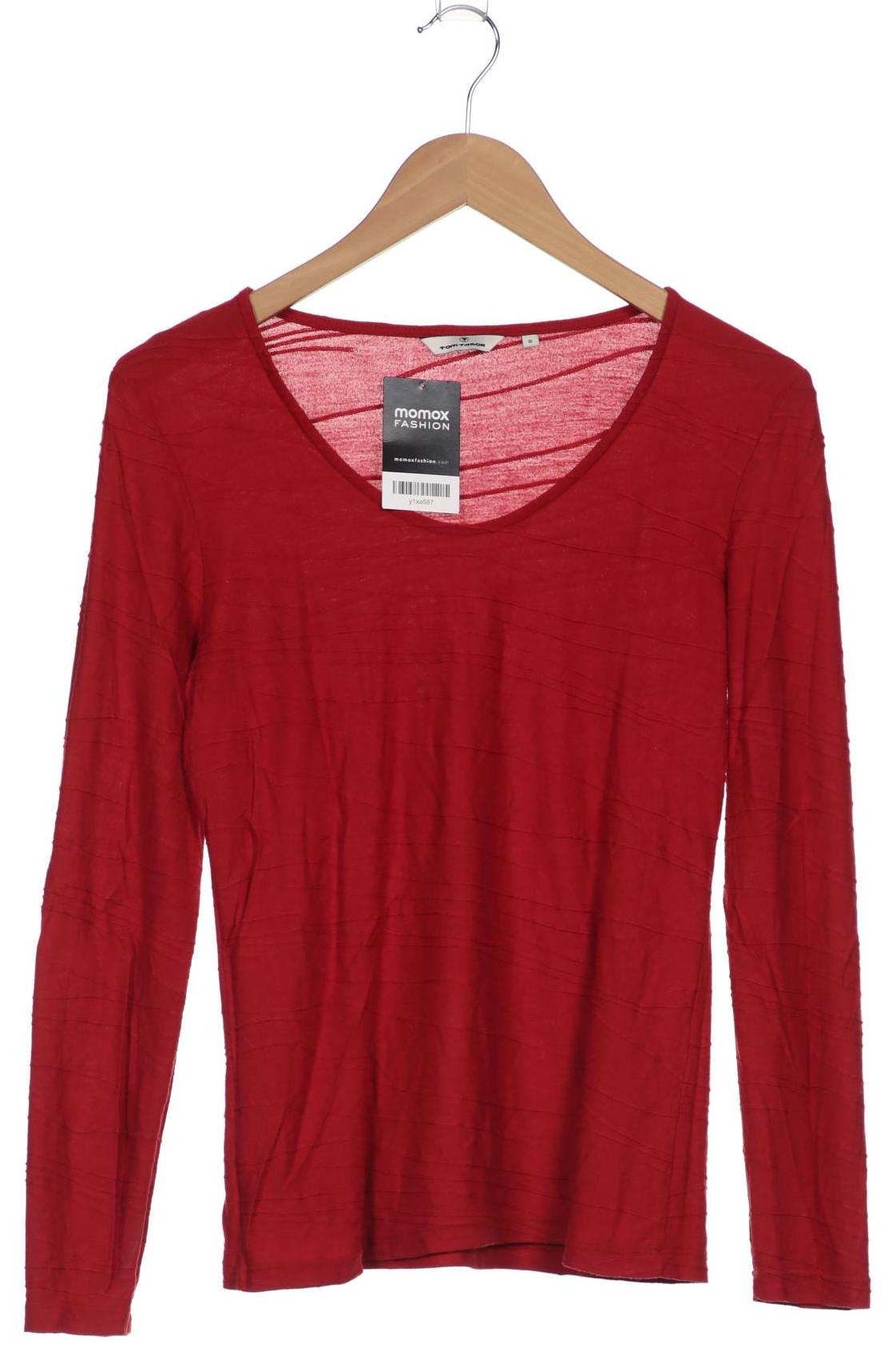 

Tom Tailor Damen Langarmshirt, rot