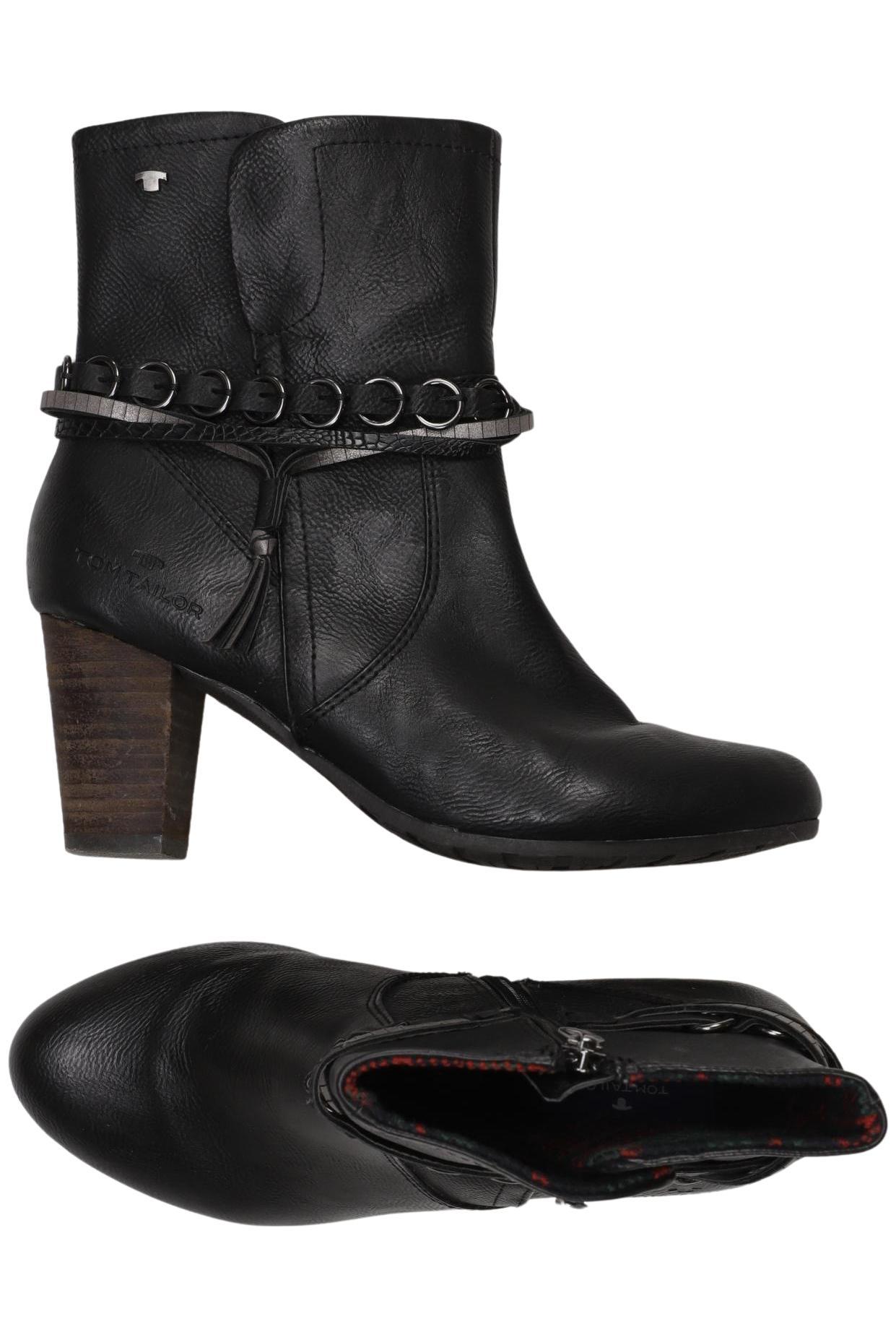 

Tom Tailor Damen Stiefelette, schwarz, Gr. 37