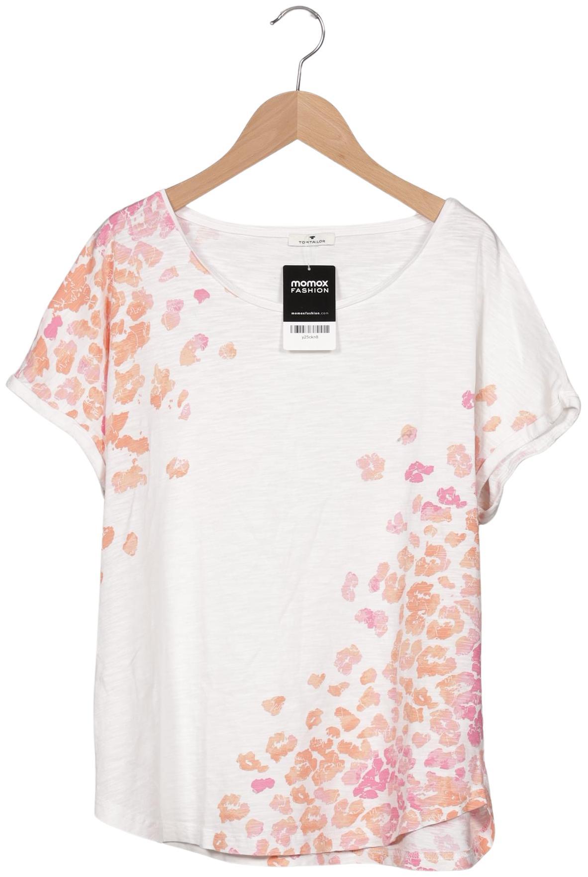 

Tom Tailor Damen T-Shirt, cremeweiß, Gr. 42