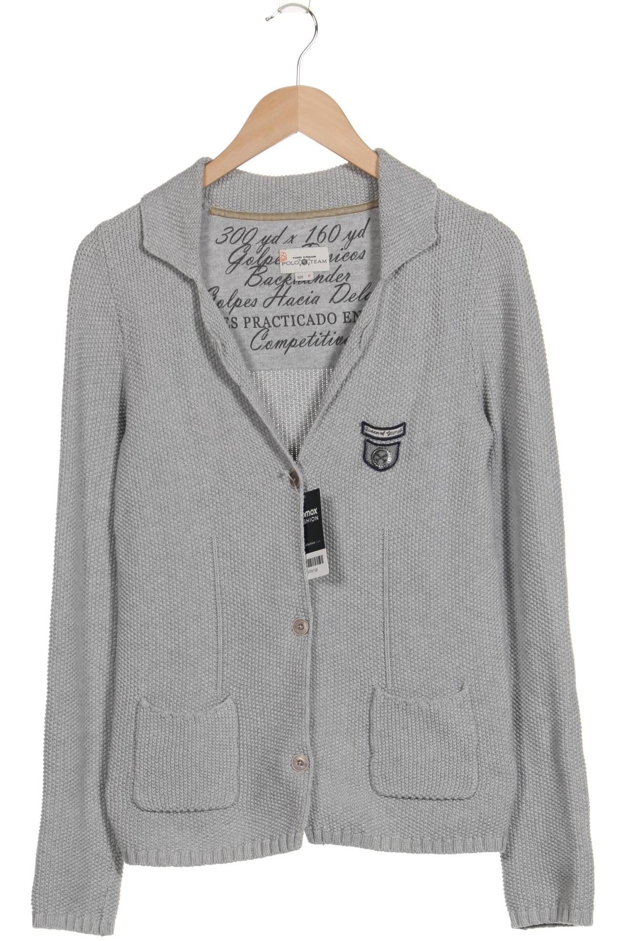 

Tom Tailor Damen Strickjacke, grau, Gr. 38