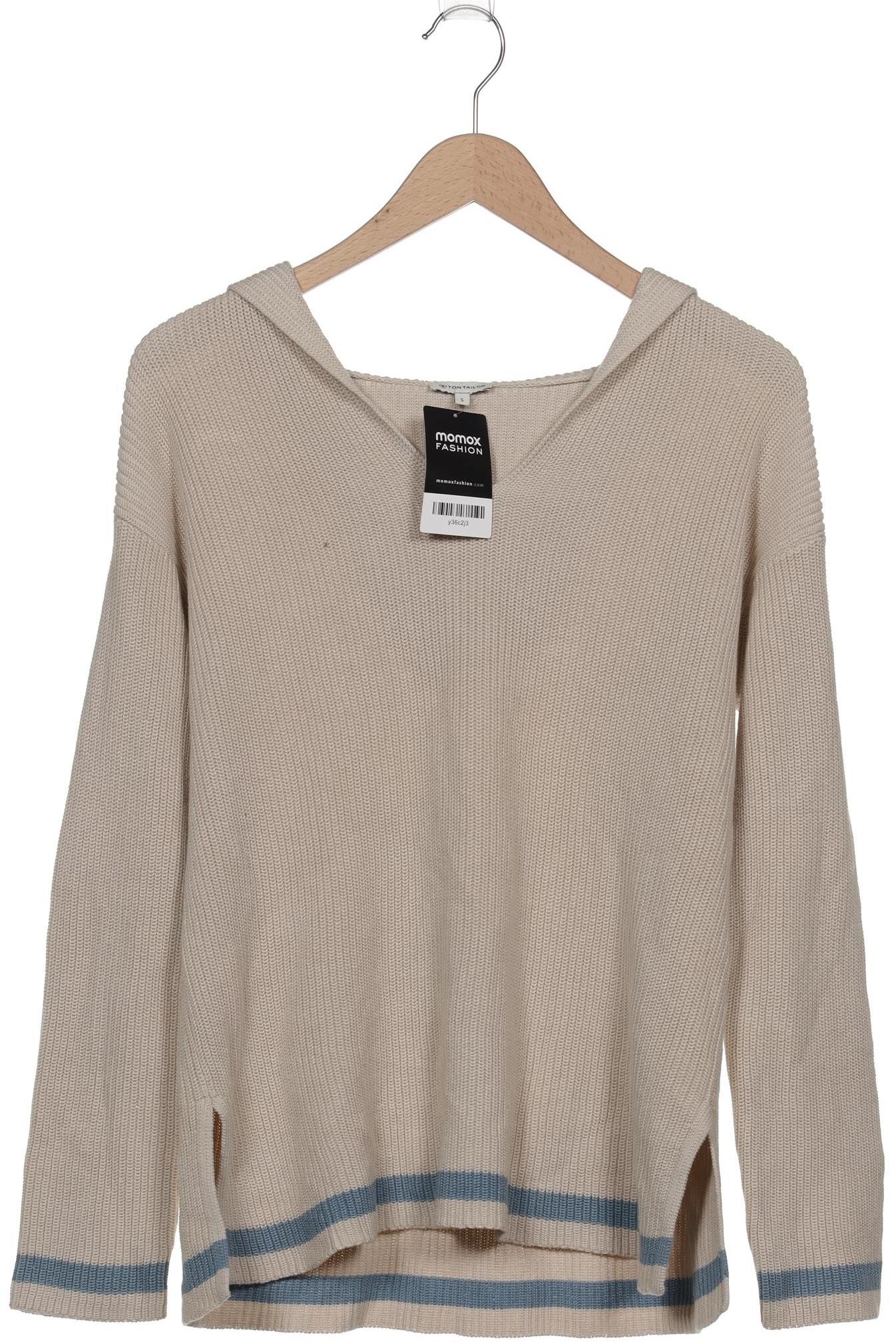 

Tom Tailor Damen Kapuzenpullover, beige, Gr. 36