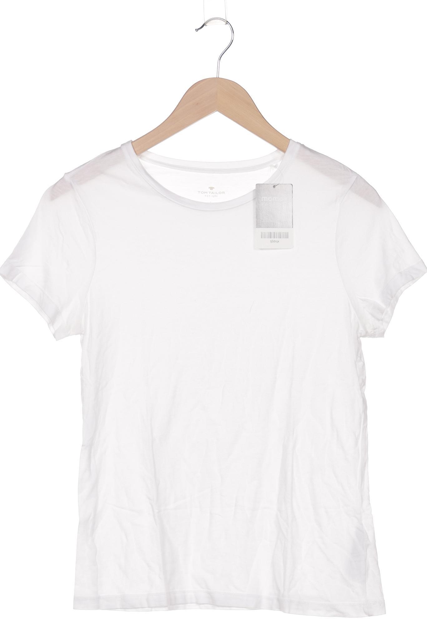 

Tom Tailor Damen T-Shirt, weiß, Gr. 42