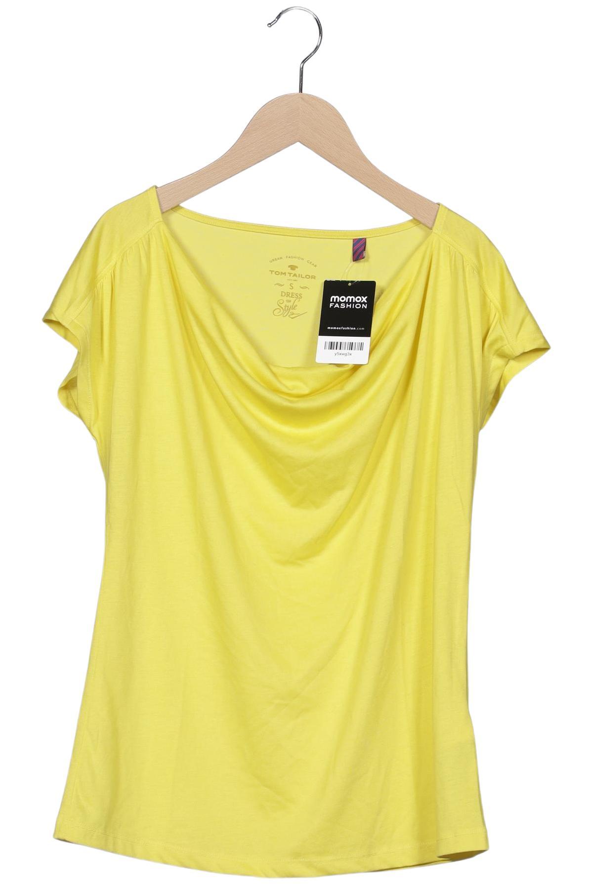 

Tom Tailor Damen T-Shirt, gelb, Gr. 36