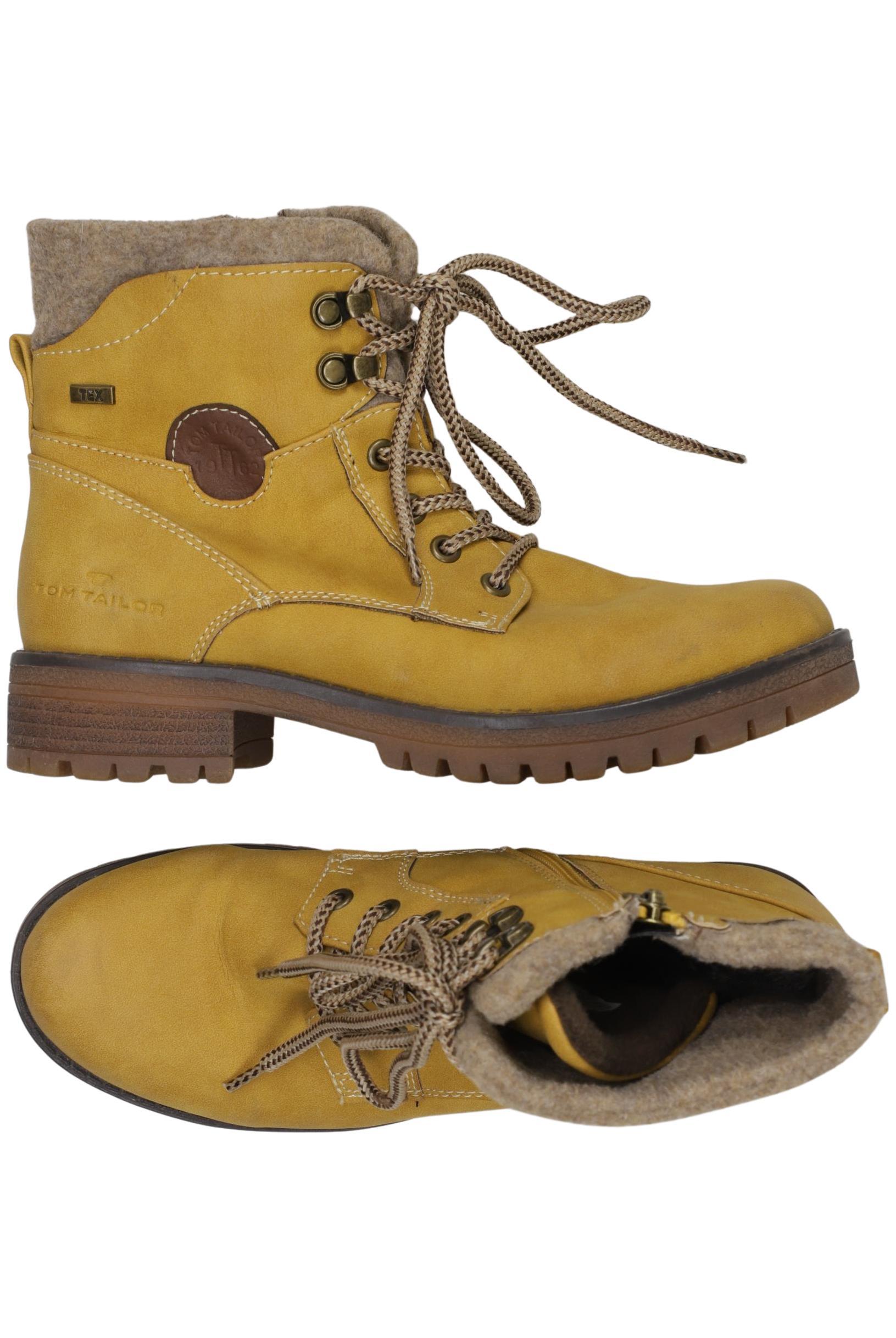 

Tom Tailor Damen Stiefelette, gelb, Gr. 38