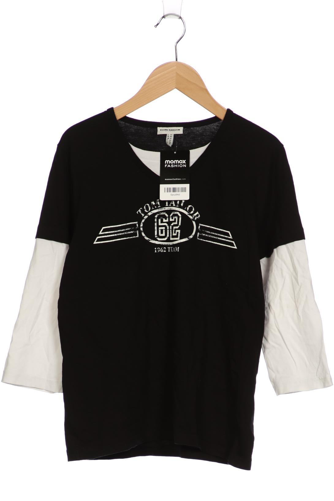 

Tom Tailor Damen Langarmshirt, schwarz, Gr. 40