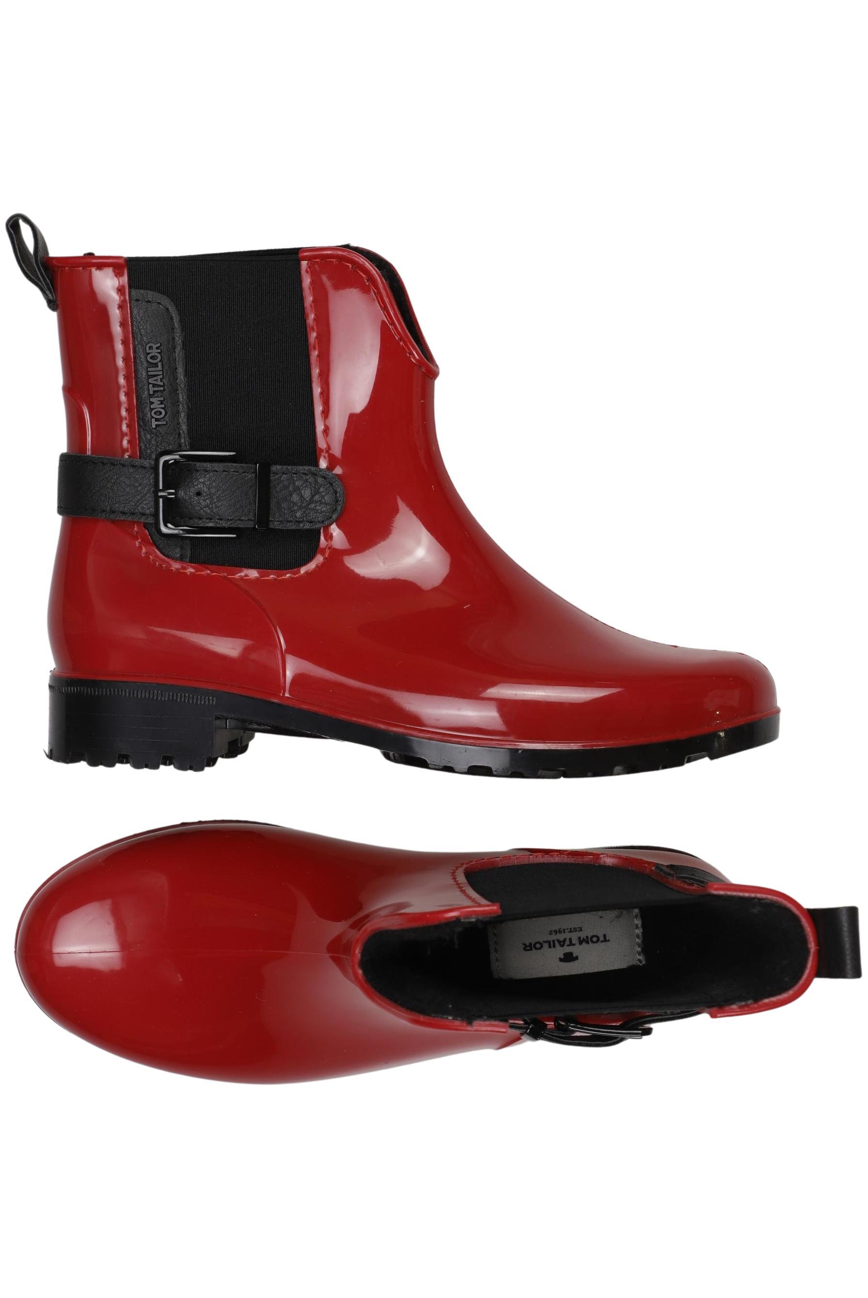 

Tom Tailor Damen Stiefelette, rot, Gr. 37