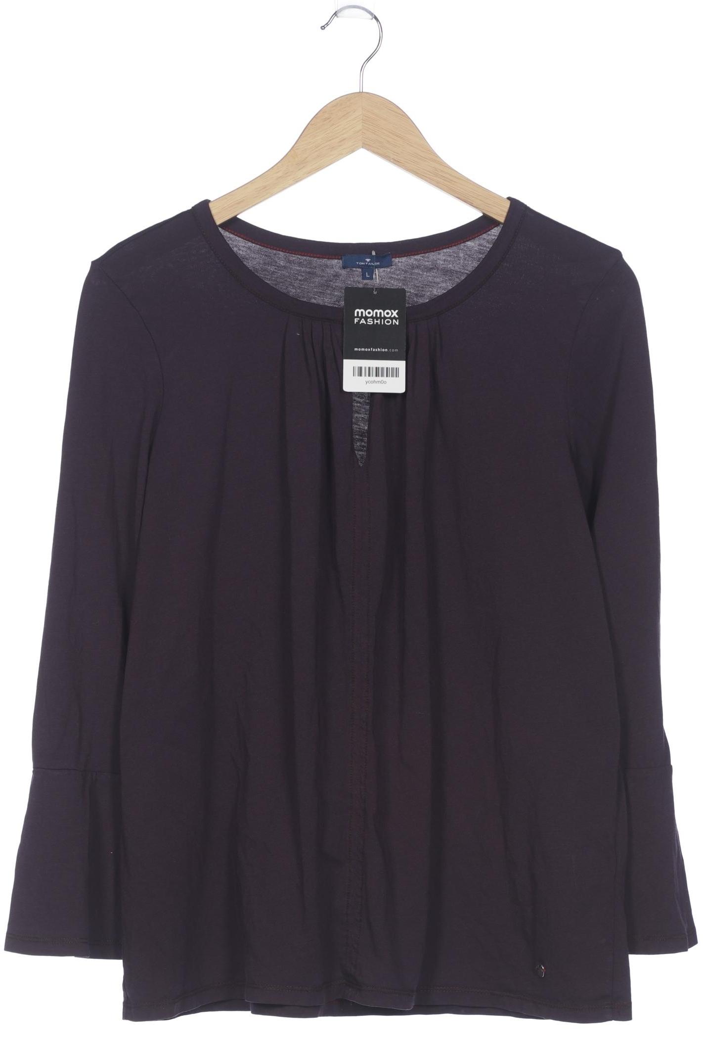 

Tom Tailor Damen Langarmshirt, bordeaux, Gr. 42