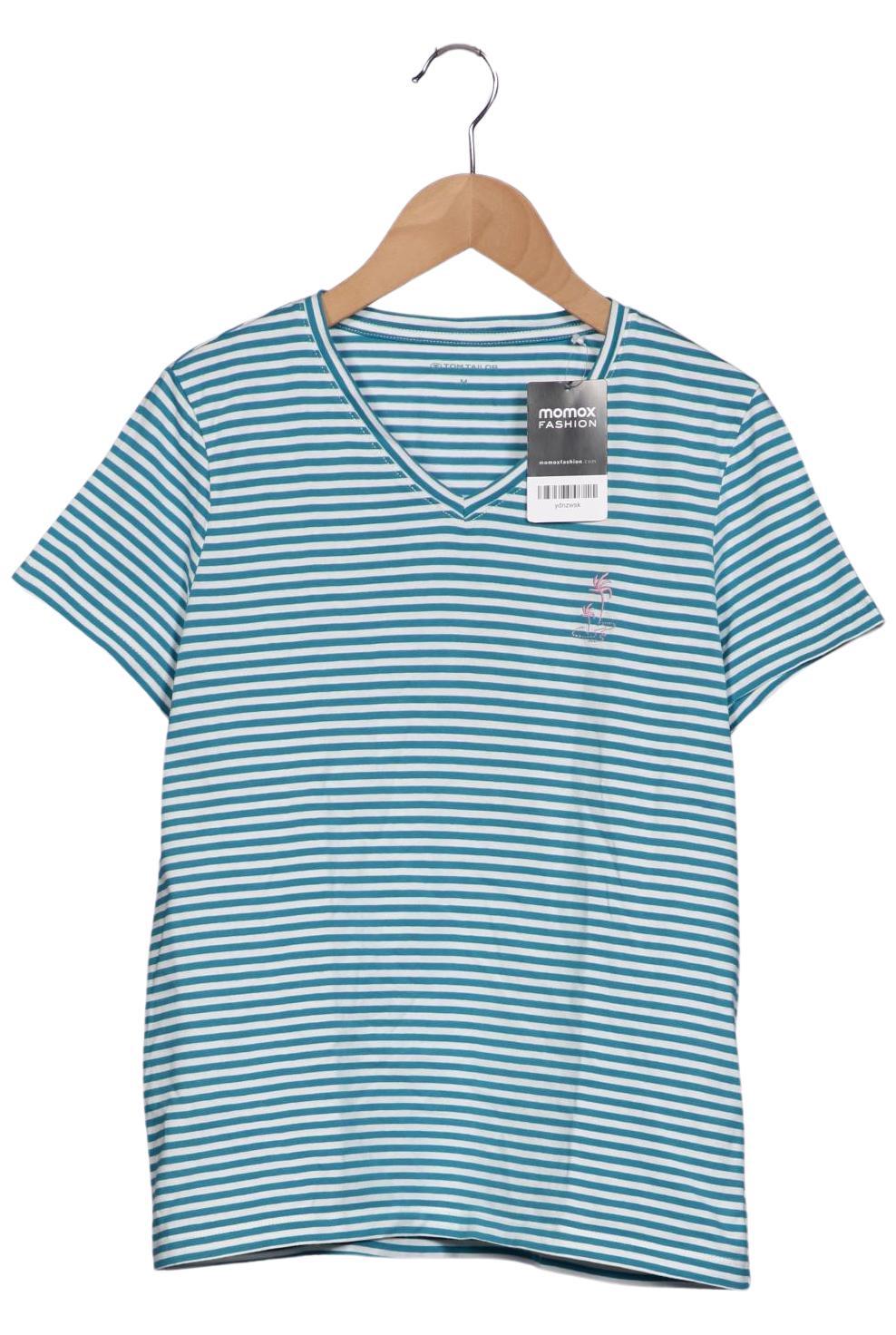 

Tom Tailor Damen T-Shirt, blau, Gr. 38