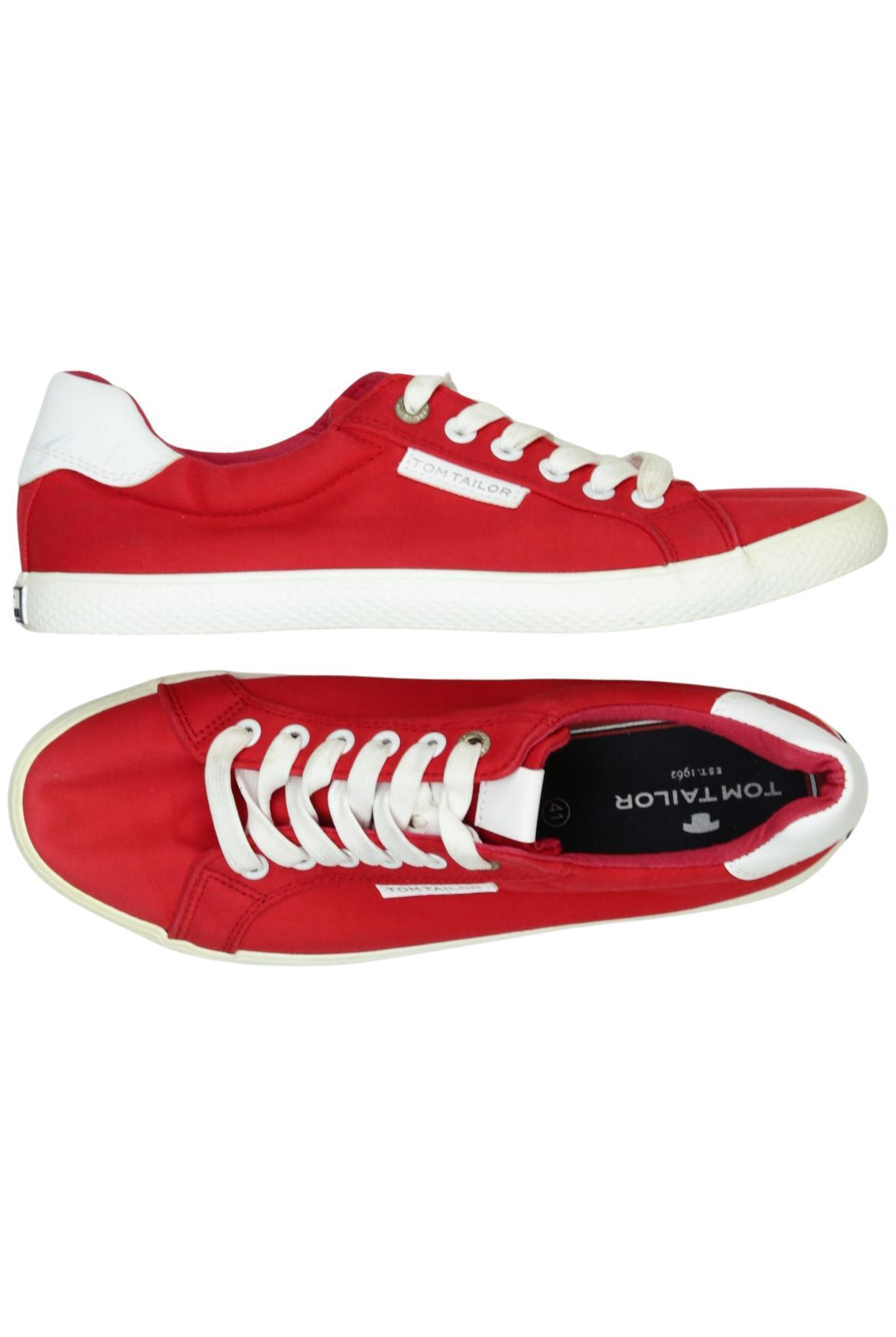 

Tom Tailor Damen Sneakers, rot, Gr. 41