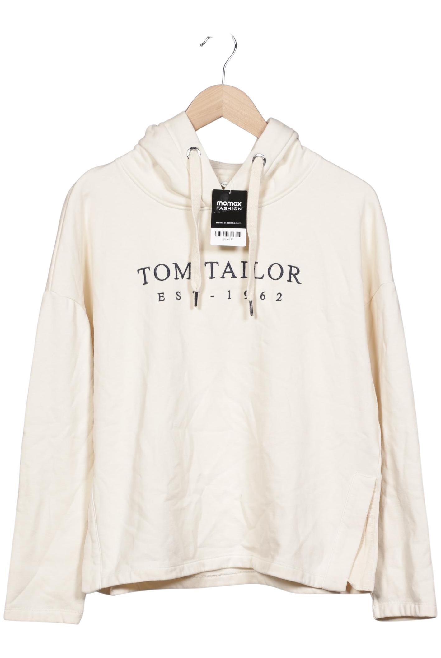 

Tom Tailor Damen Kapuzenpullover, cremeweiß, Gr. 36