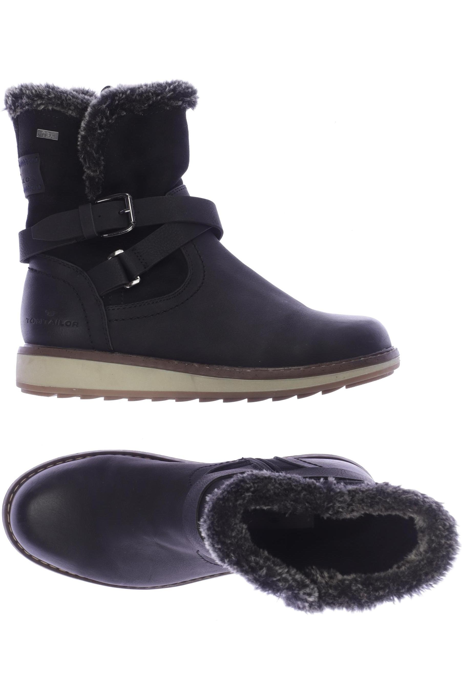 

Tom Tailor Damen Stiefelette, schwarz
