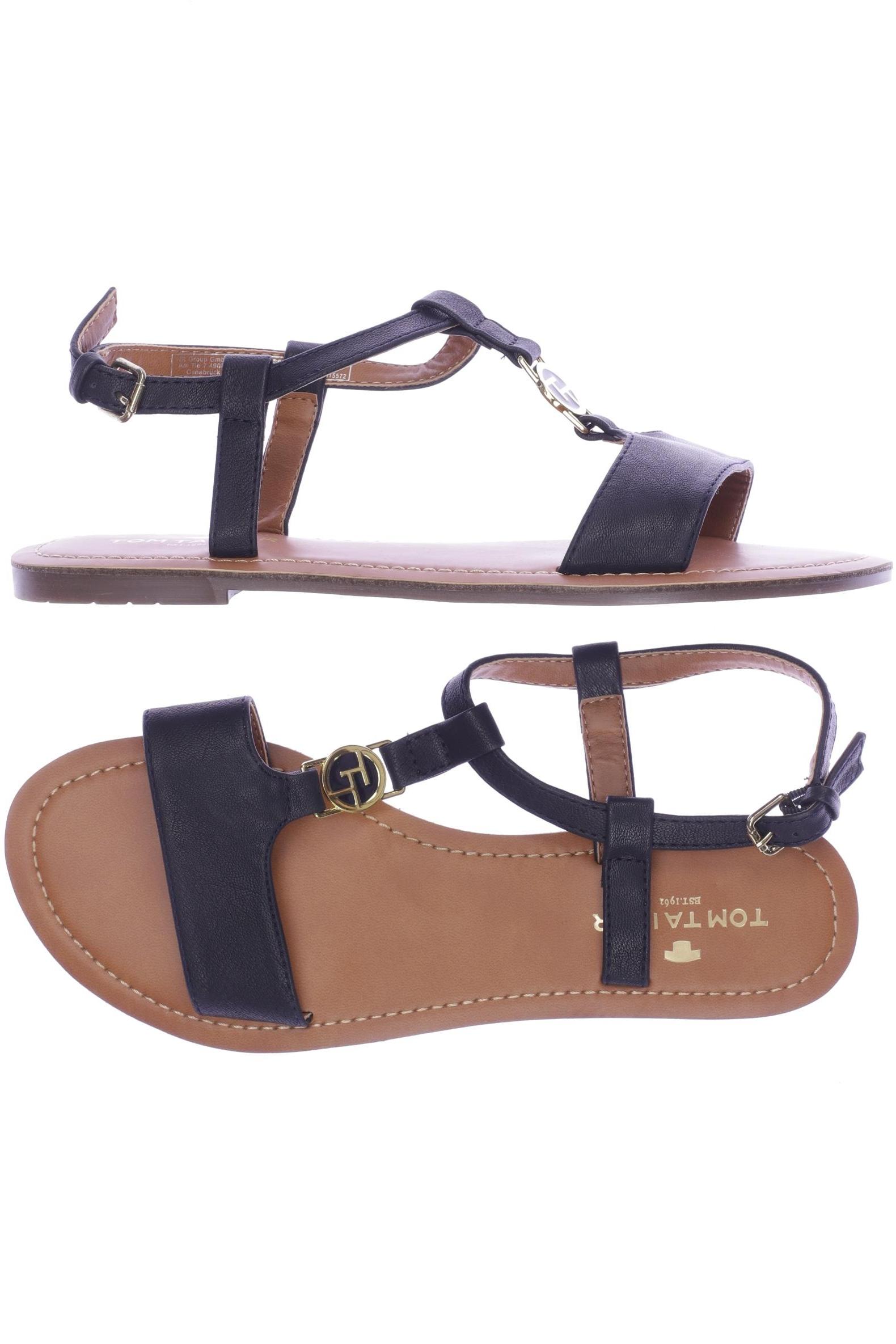 

Tom Tailor Damen Sandale, marineblau, Gr. 40