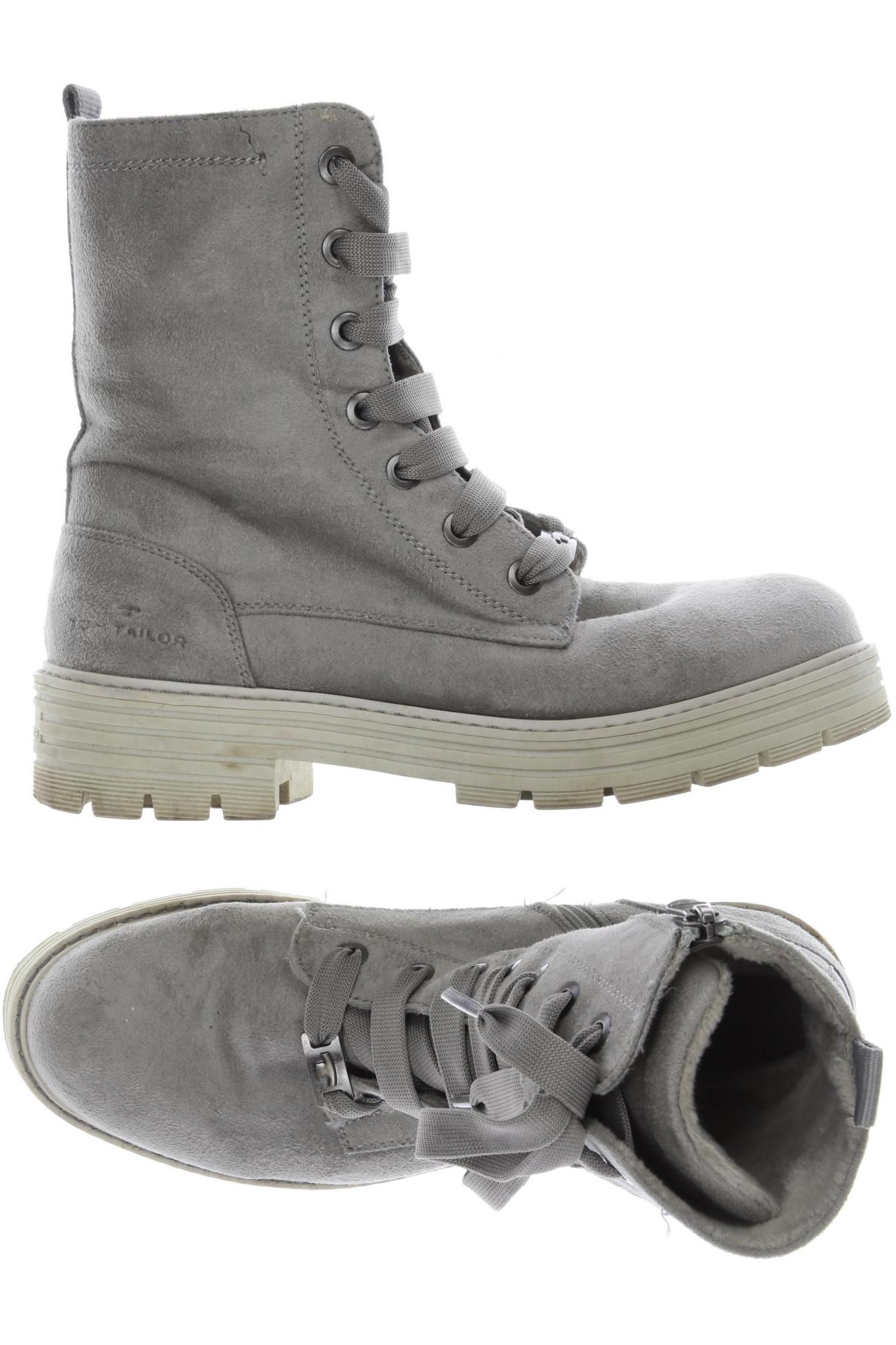

Tom Tailor Damen Stiefelette, grau, Gr. 38