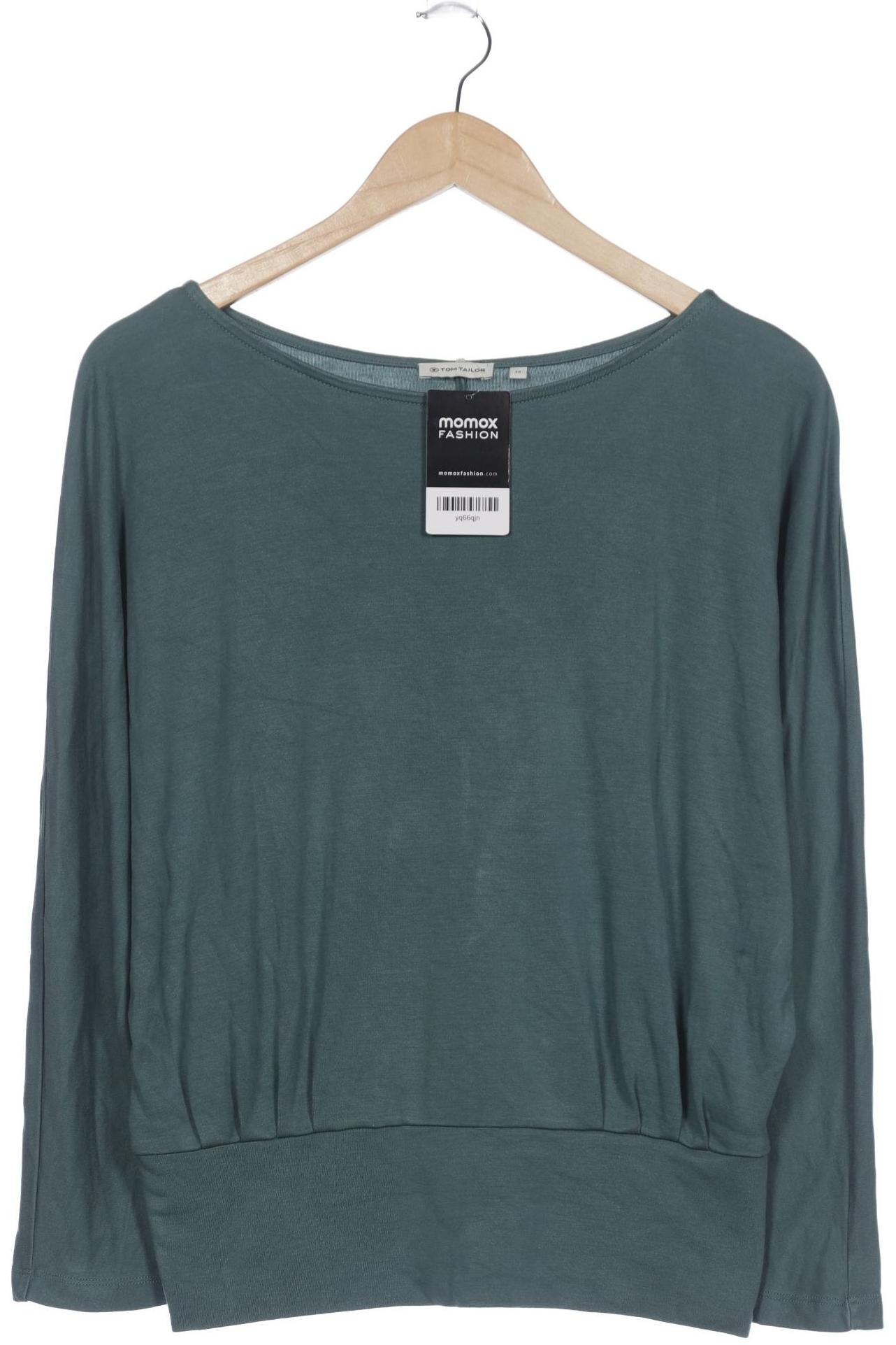

Tom Tailor Damen Langarmshirt, türkis, Gr. 38