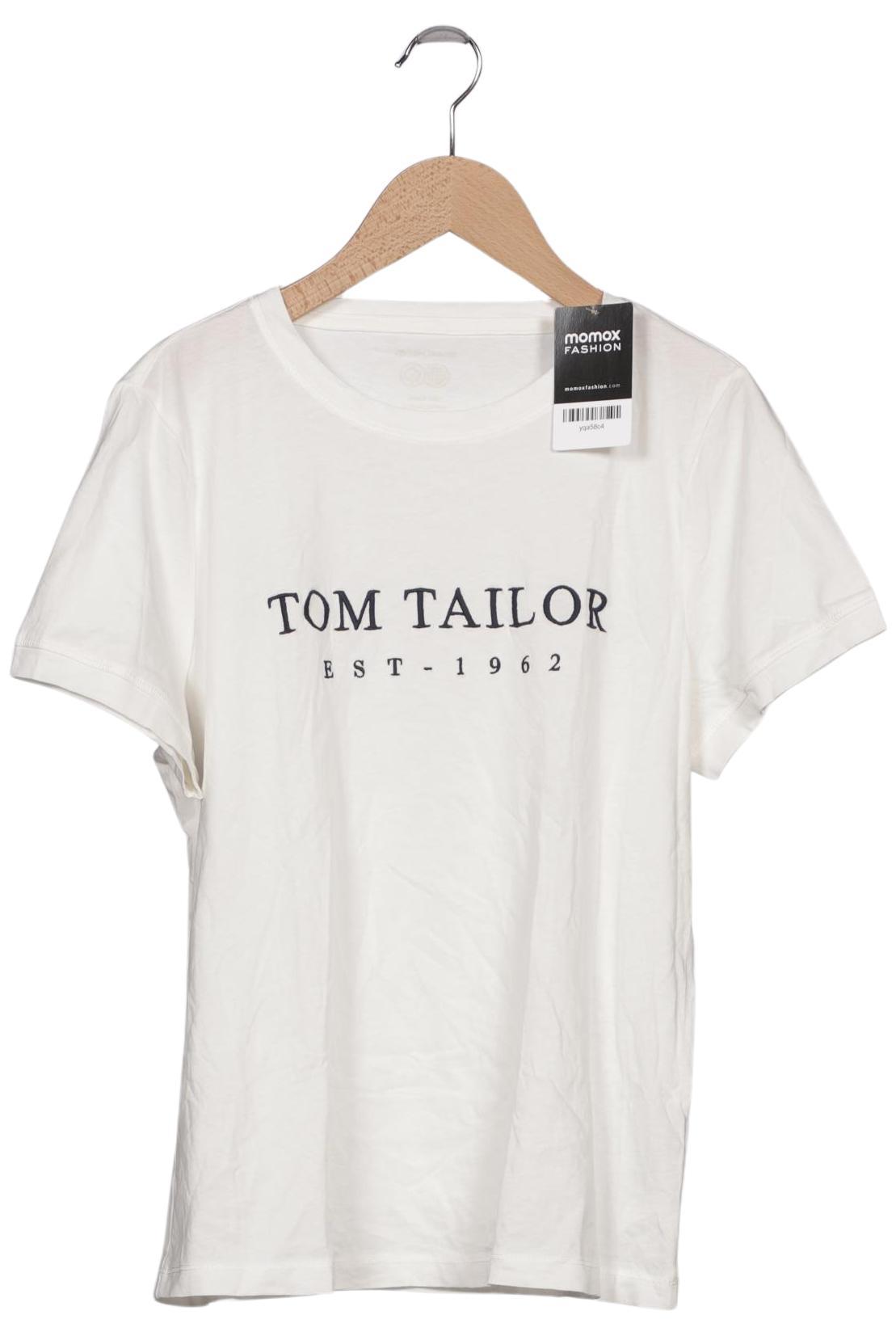 

Tom Tailor Damen T-Shirt, weiß, Gr. 42