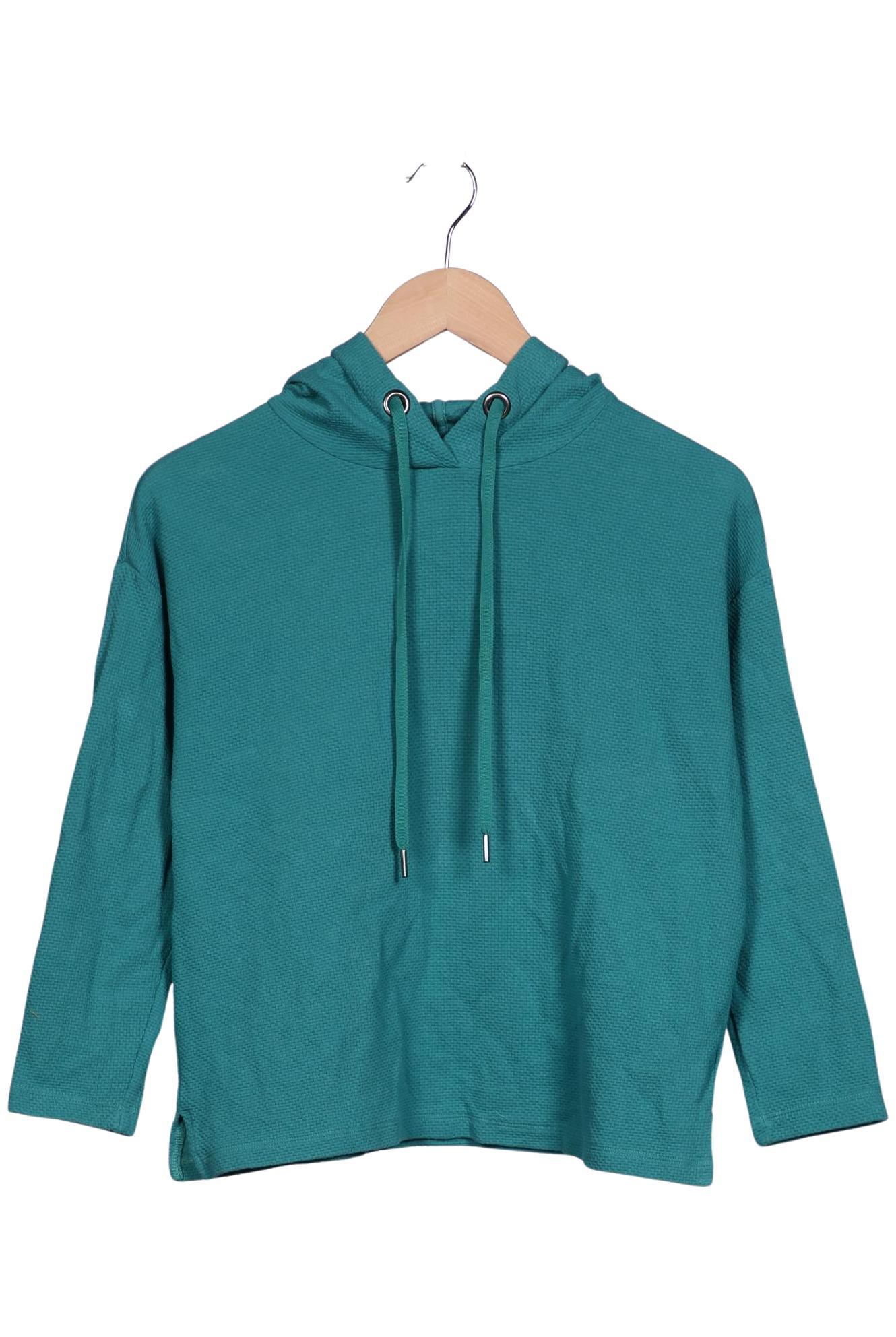 

Tom Tailor Damen Kapuzenpullover, türkis, Gr. 34