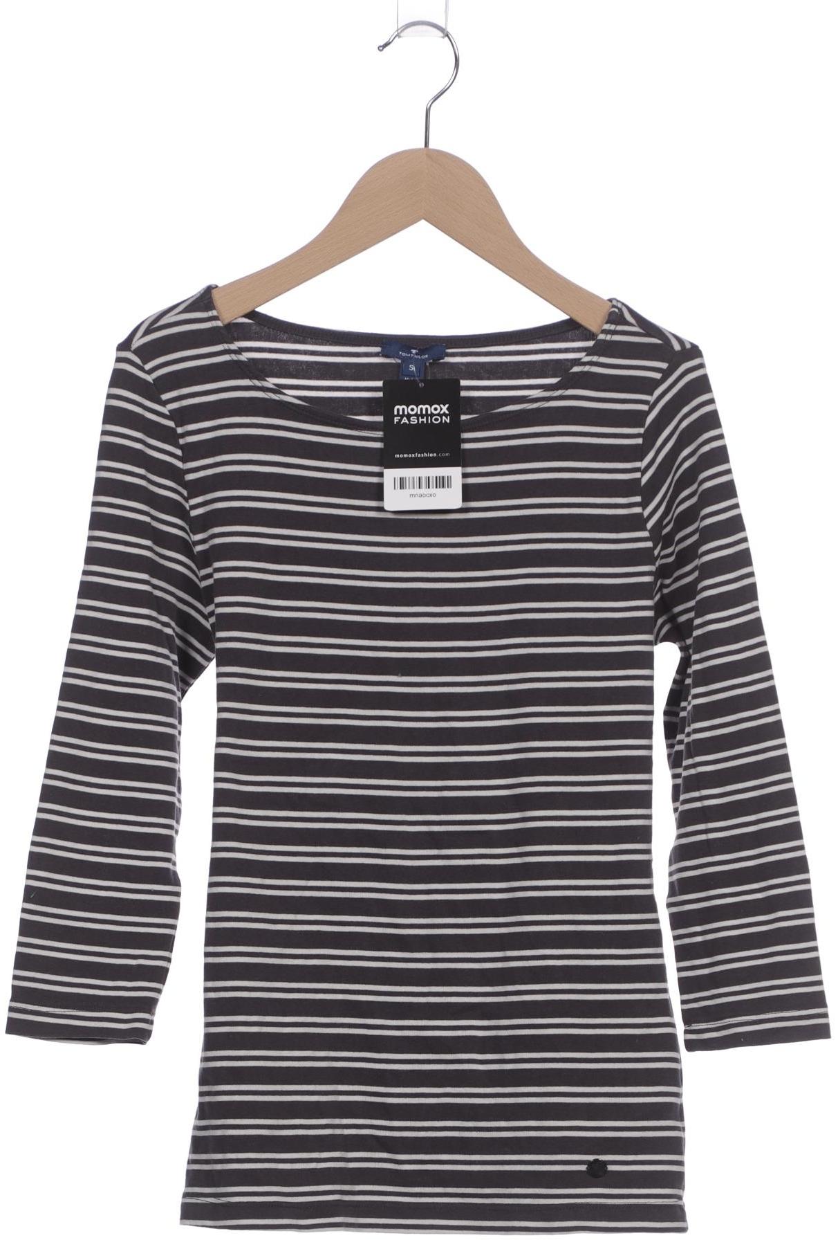 

Tom Tailor Damen Langarmshirt, grau, Gr. 36