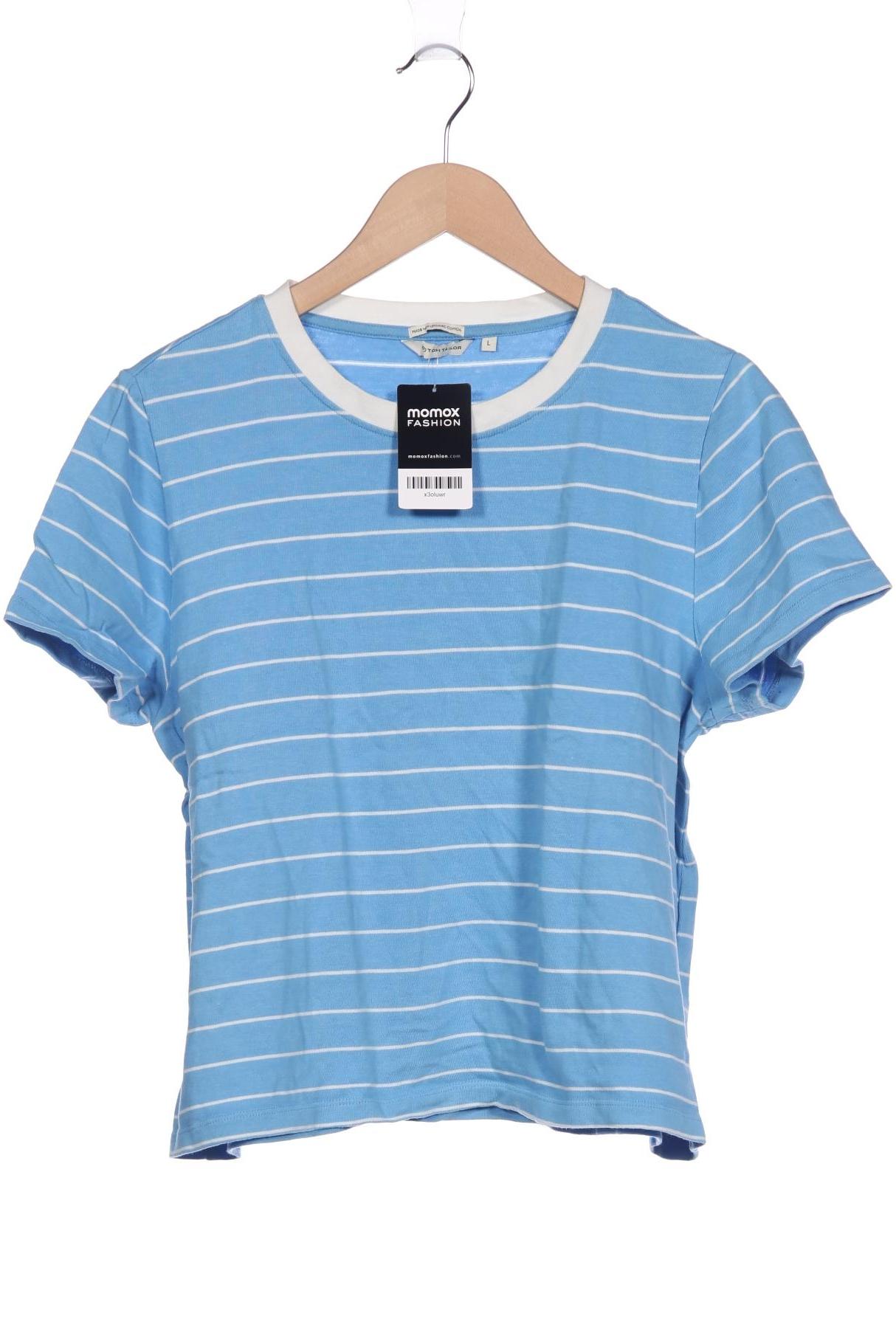 

Tom Tailor Damen T-Shirt, hellblau, Gr. 42