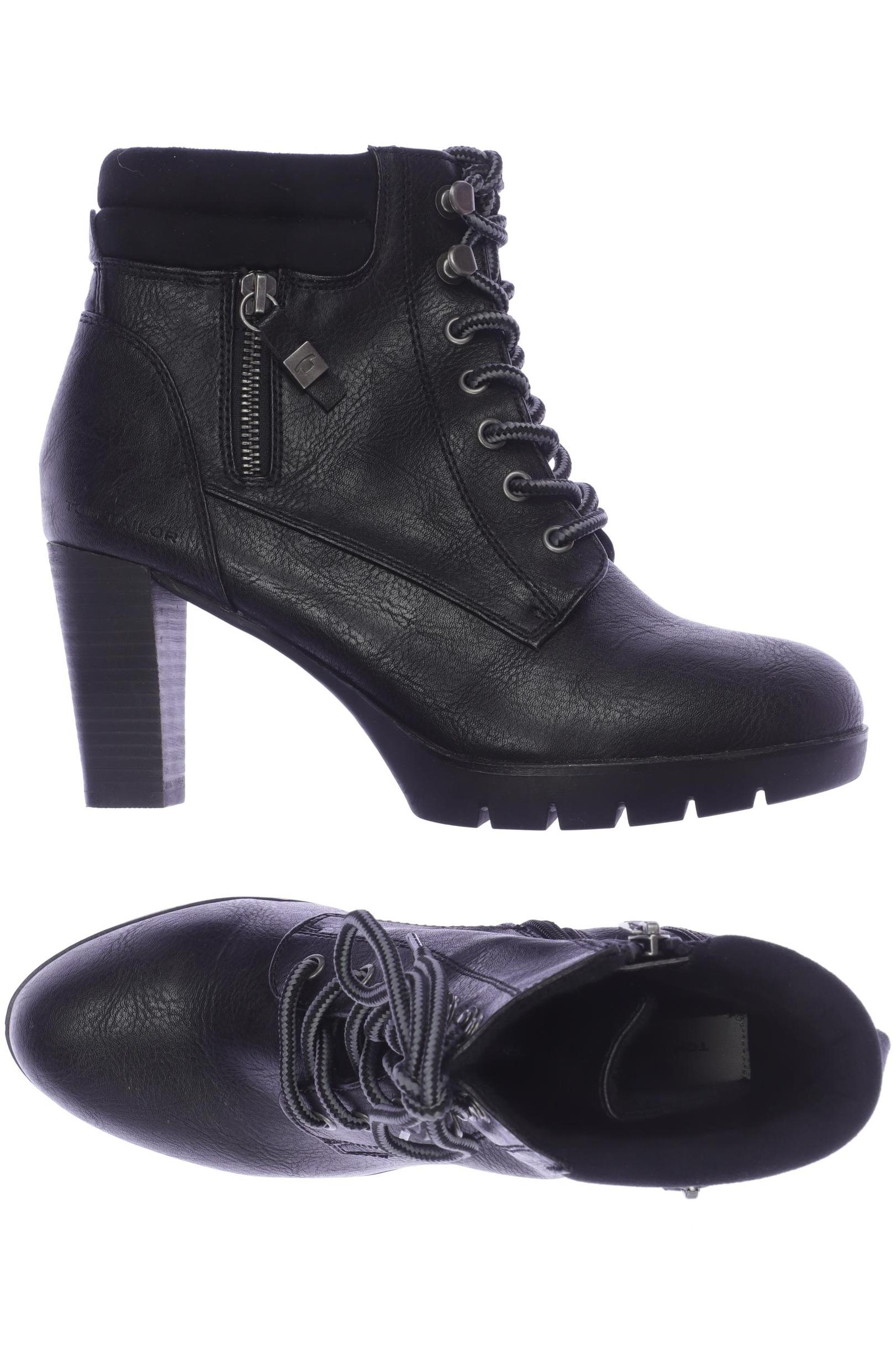 

Tom Tailor Damen Stiefelette, schwarz, Gr. 40