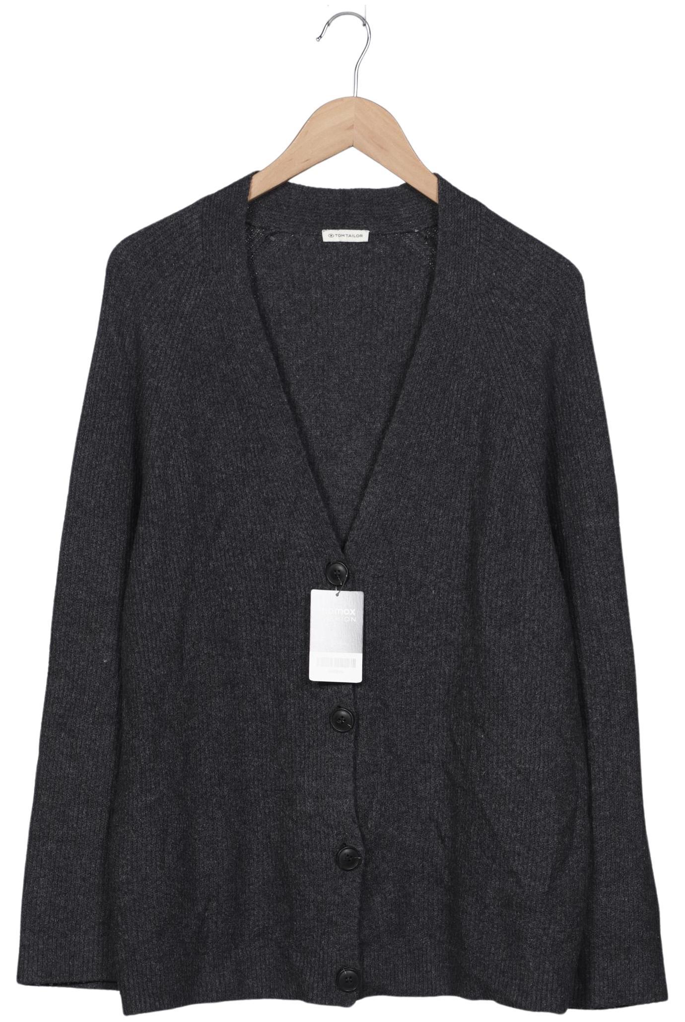 

Tom Tailor Damen Strickjacke, grau, Gr. 48