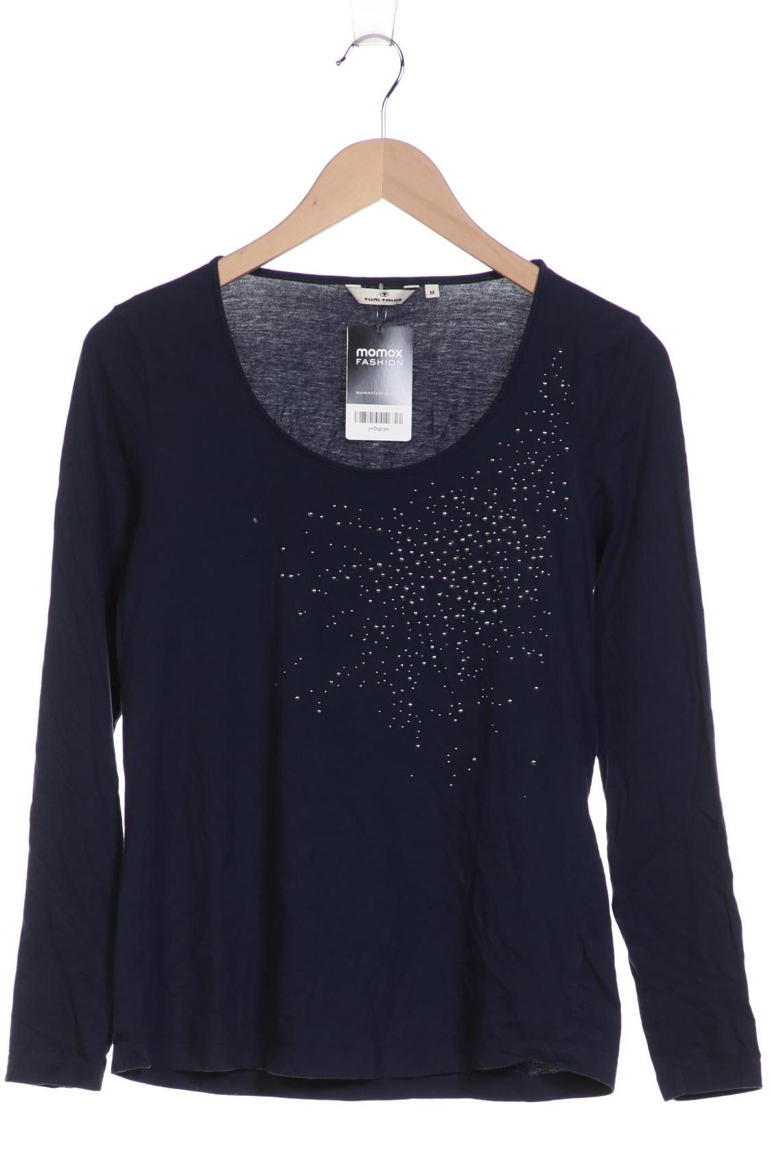 

Tom Tailor Damen Langarmshirt, marineblau, Gr. 38