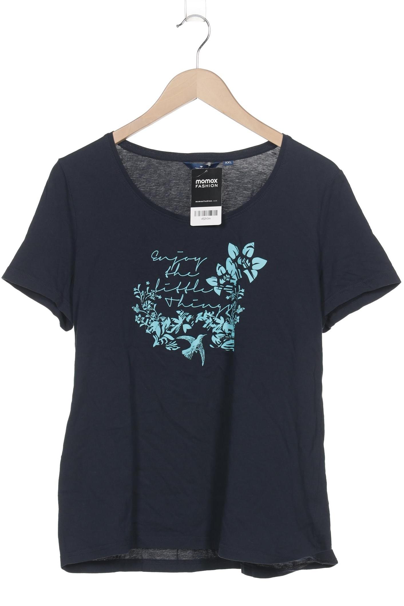 

Tom Tailor Damen T-Shirt, marineblau, Gr. 46