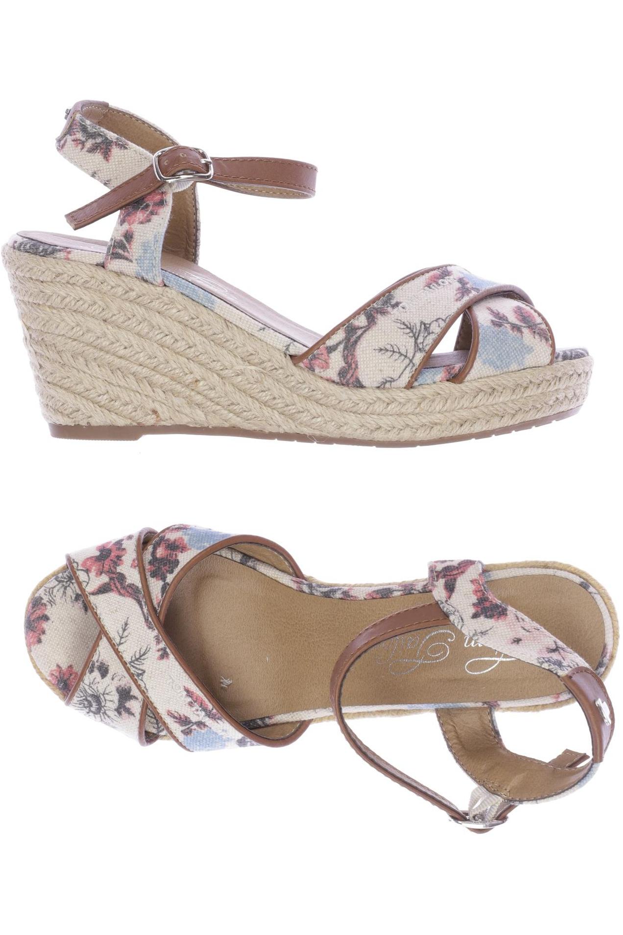 

Tom Tailor Damen Sandale, beige, Gr. 36