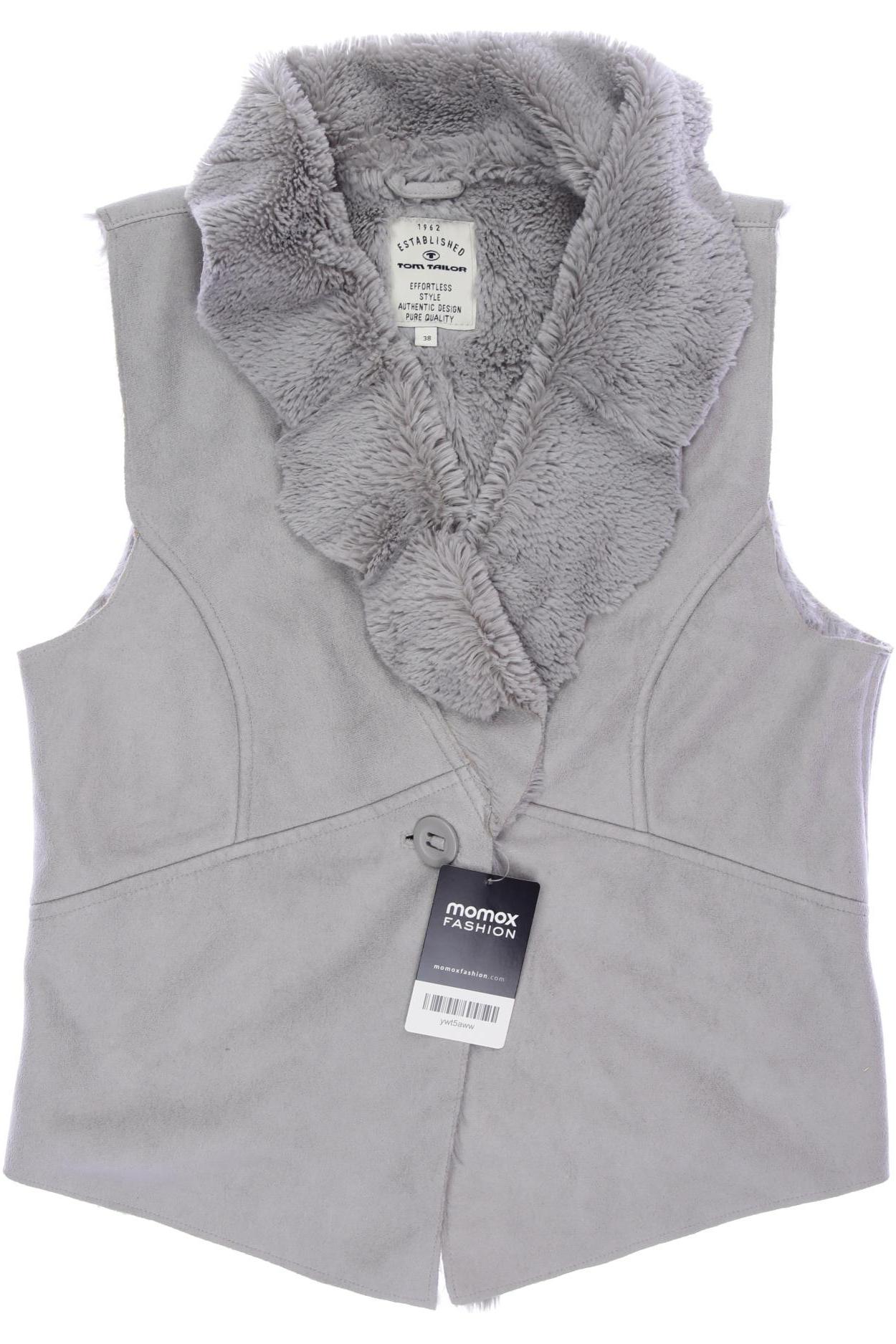 

Tom Tailor Damen Weste, grau, Gr. 38