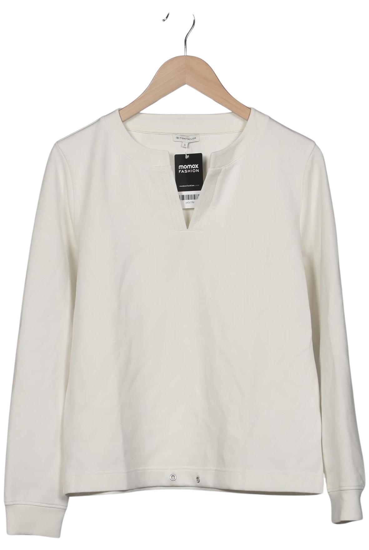 

Tom Tailor Damen Sweatshirt, weiß, Gr. 36