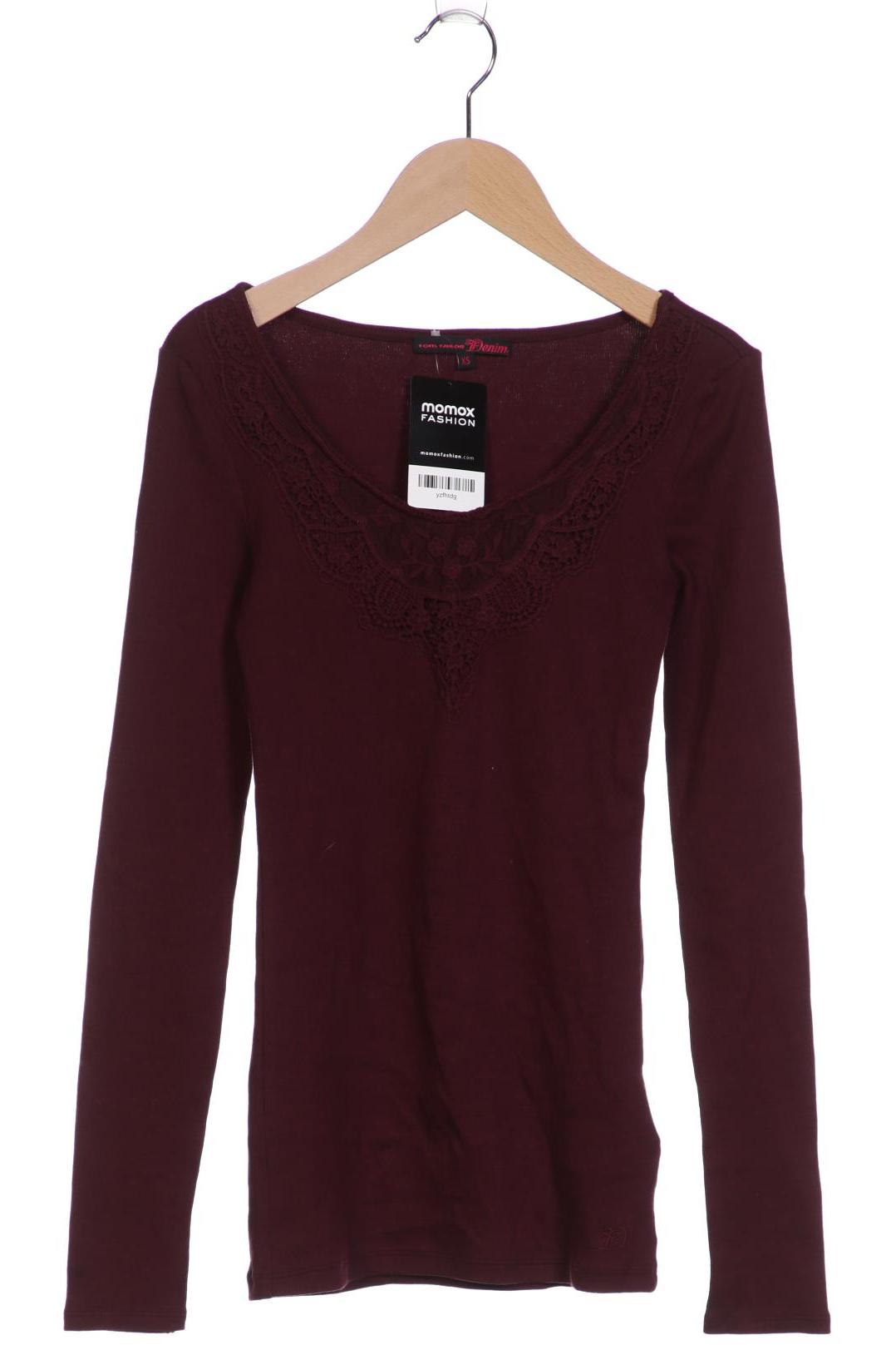 

Tom Tailor Damen Langarmshirt, bordeaux