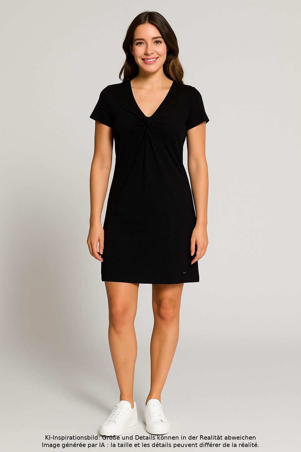 

Tom Tailor Damen Kleid, schwarz, Gr. 44