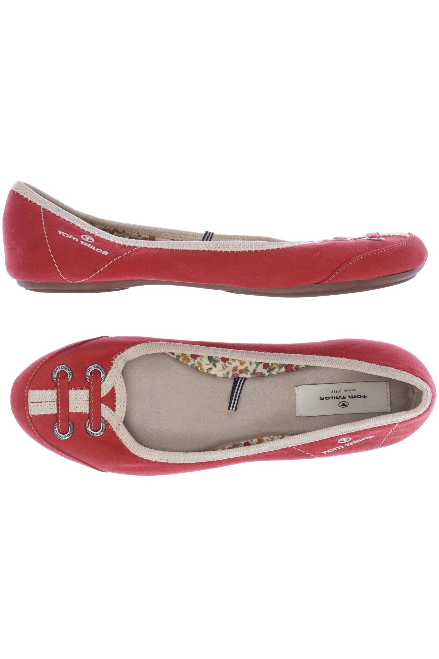 

Tom Tailor Damen Ballerinas, rot, Gr. 38