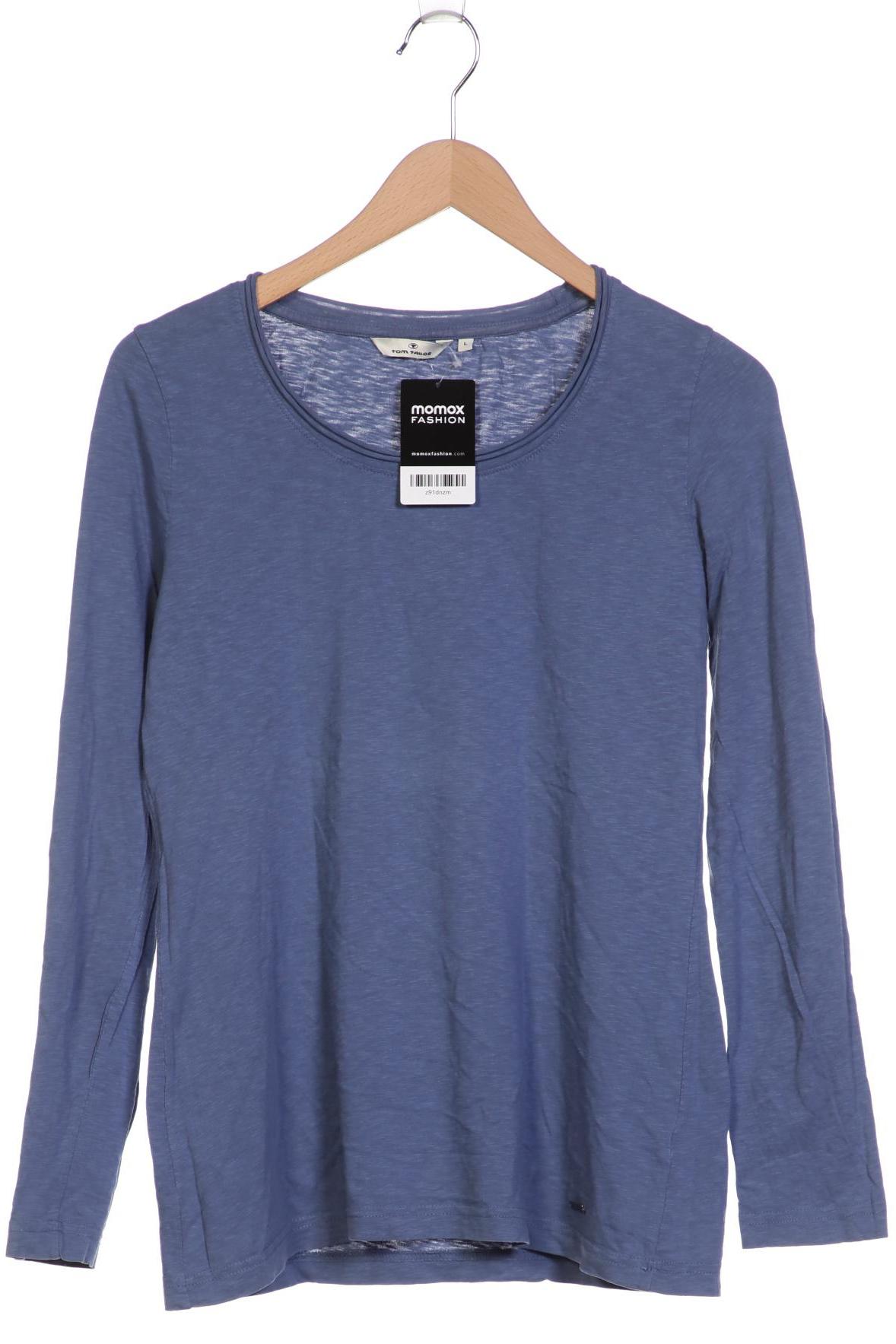 

Tom Tailor Damen Langarmshirt, blau, Gr. 42