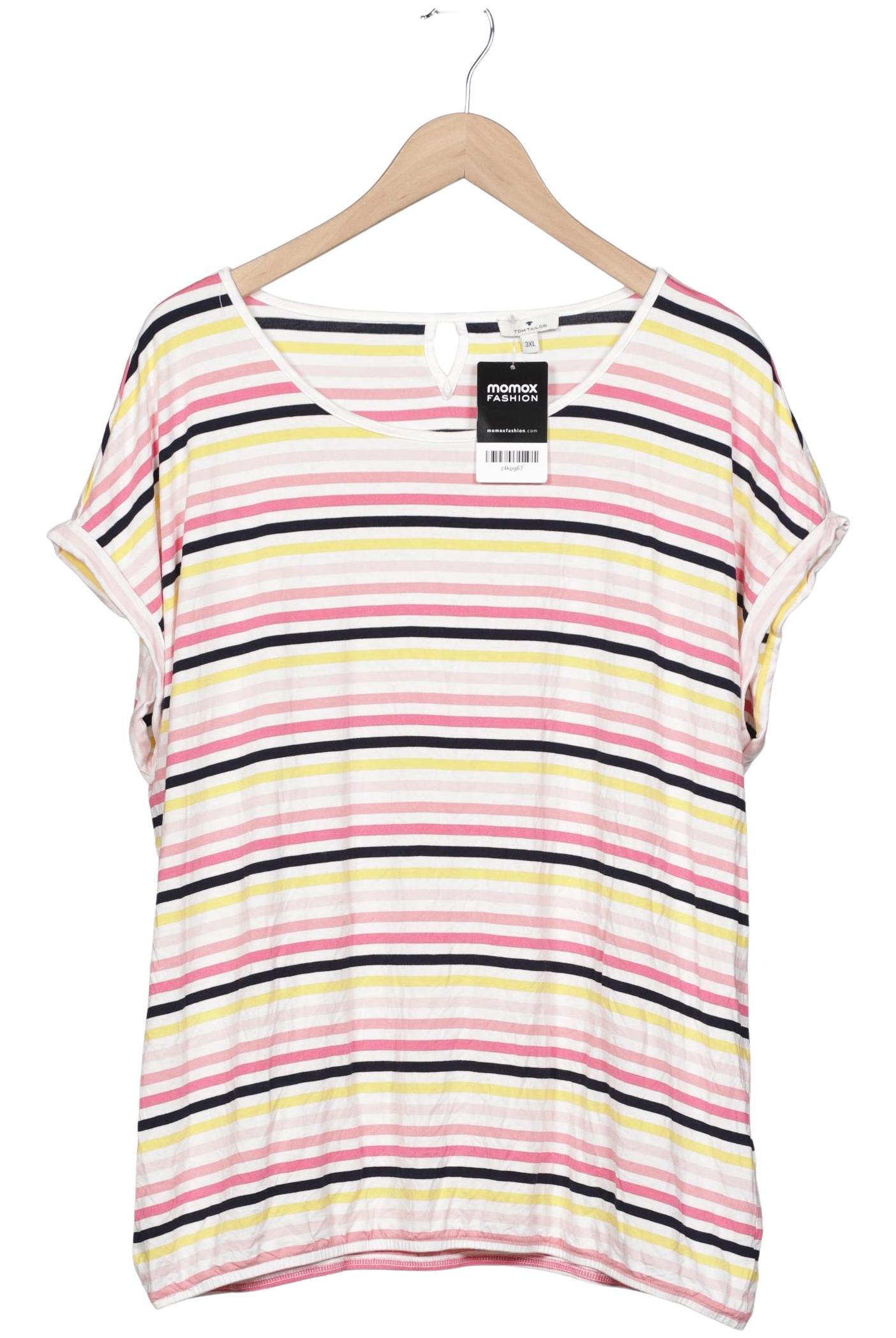 

Tom Tailor Damen T-Shirt, mehrfarbig, Gr. 48