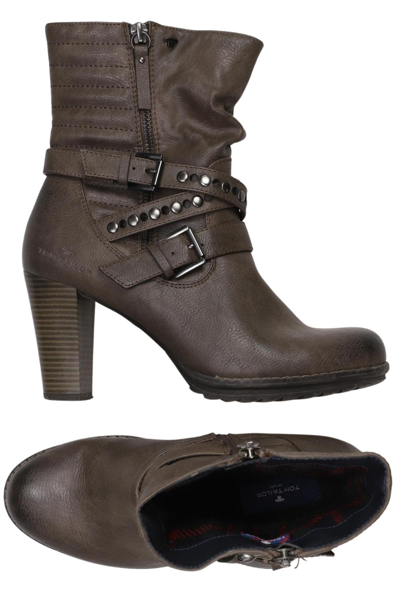 

Tom Tailor Damen Stiefelette, braun, Gr. 39