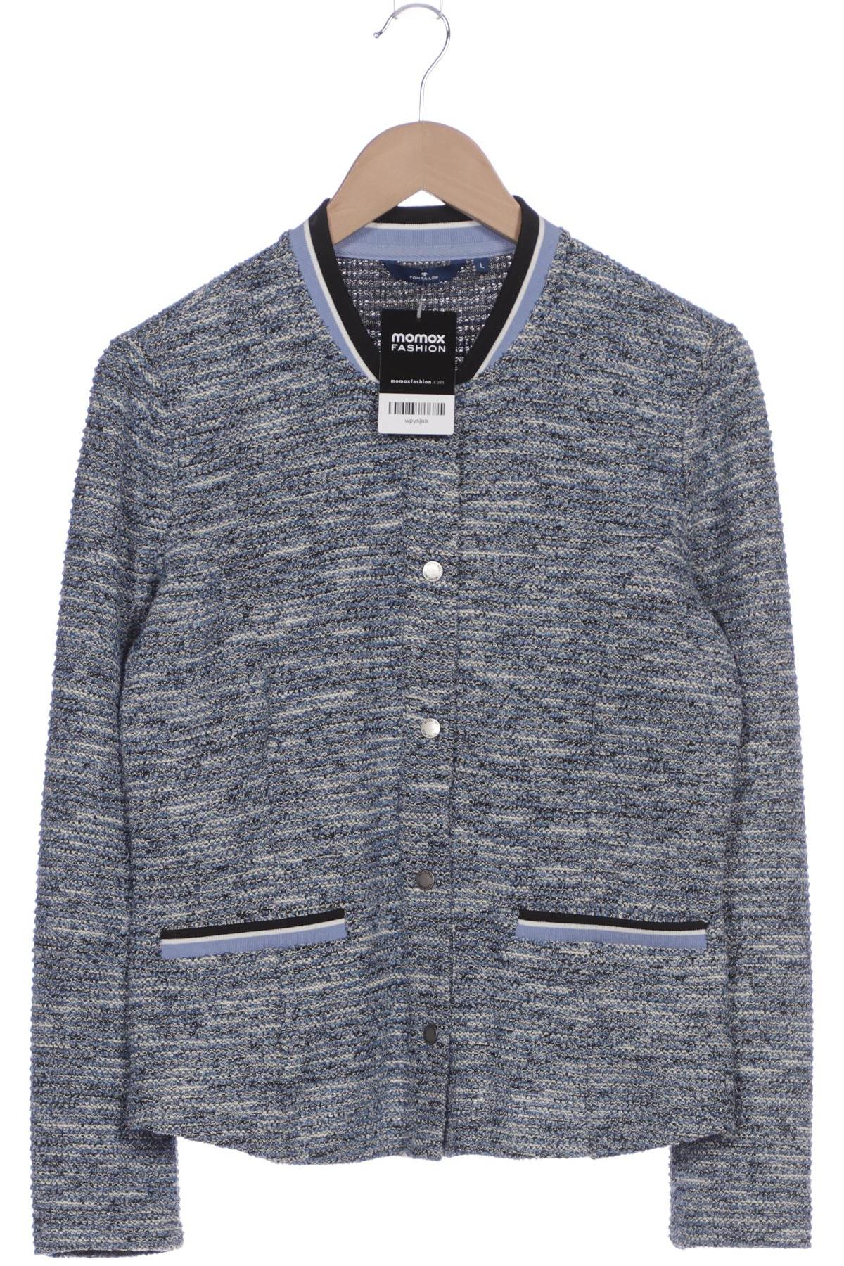 

Tom Tailor Damen Strickjacke, blau, Gr. 42