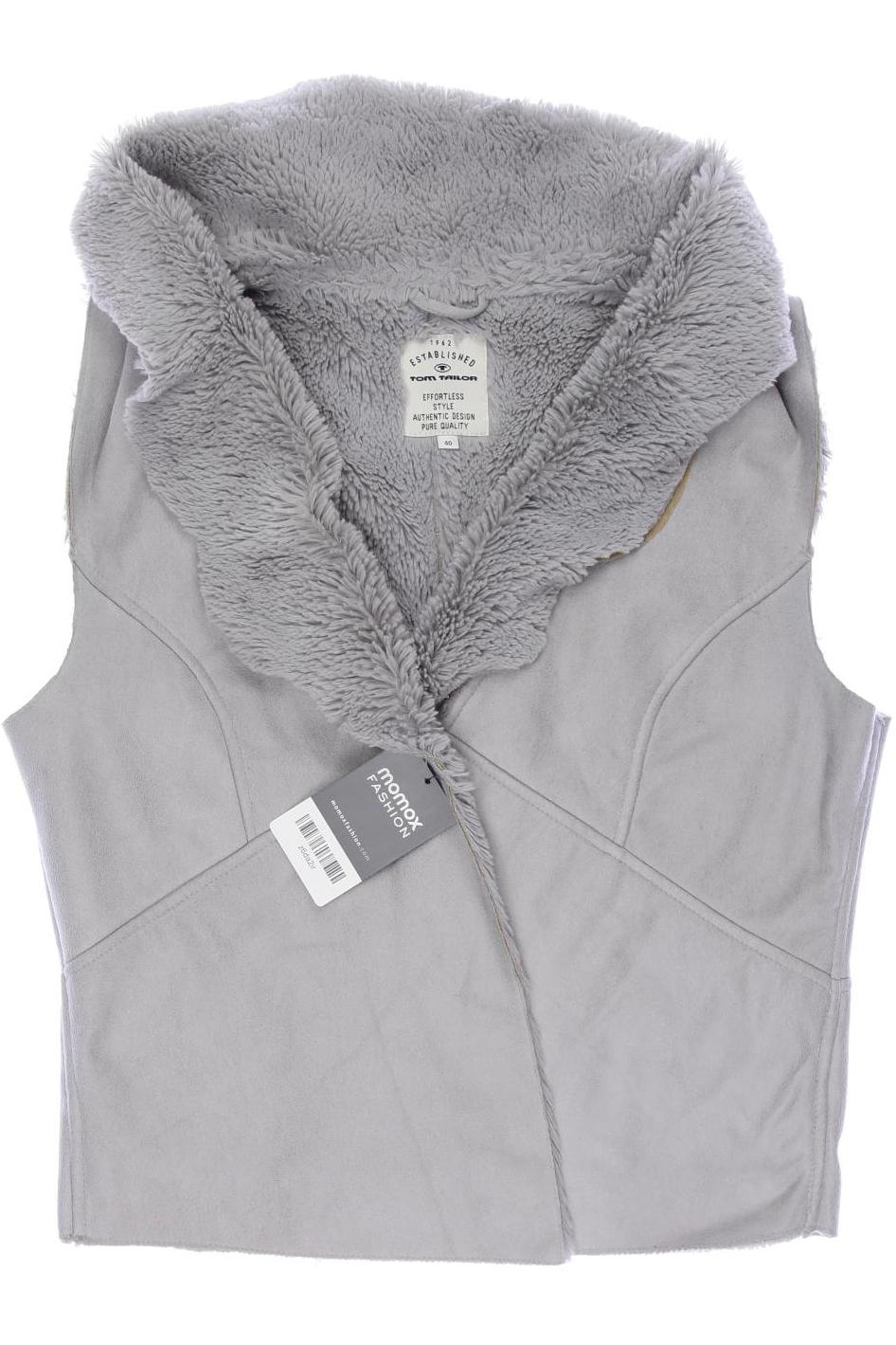 

Tom Tailor Damen Weste, grau, Gr. 40