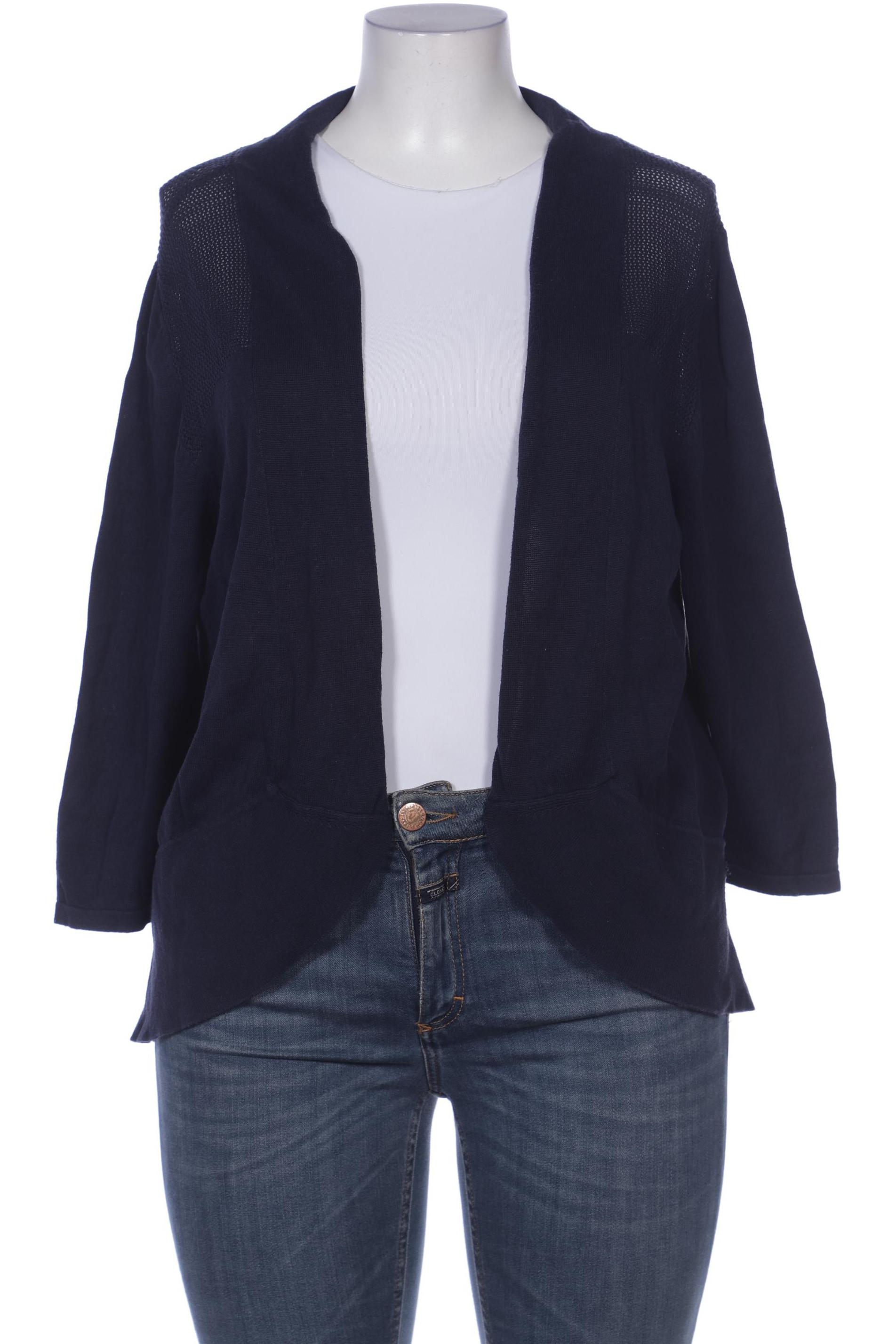 

Tom Tailor Damen Strickjacke, blau, Gr. 48