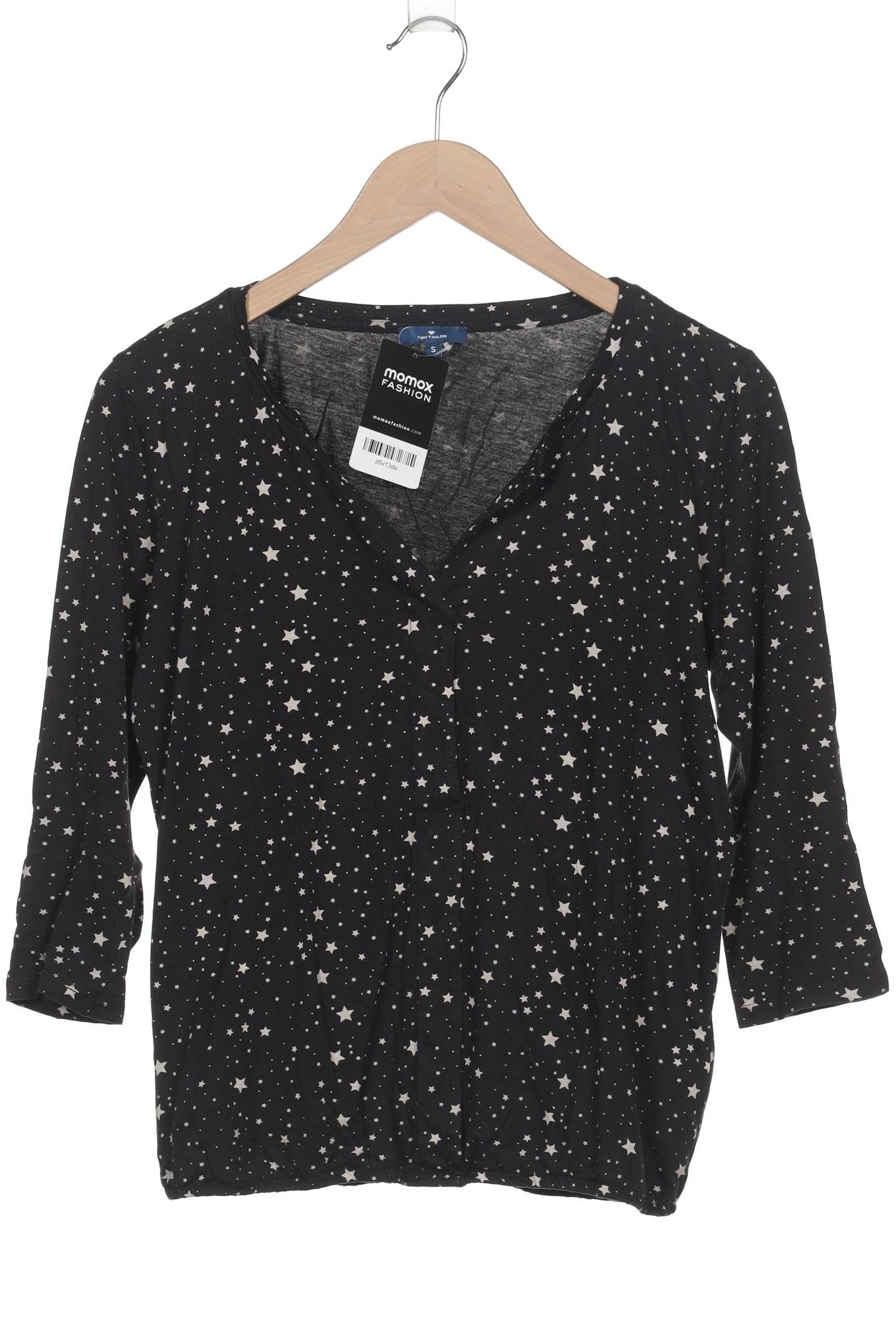 Thumbnail - Tom Tailor Damen Langarmshirt, schwarz, Gr. 36
